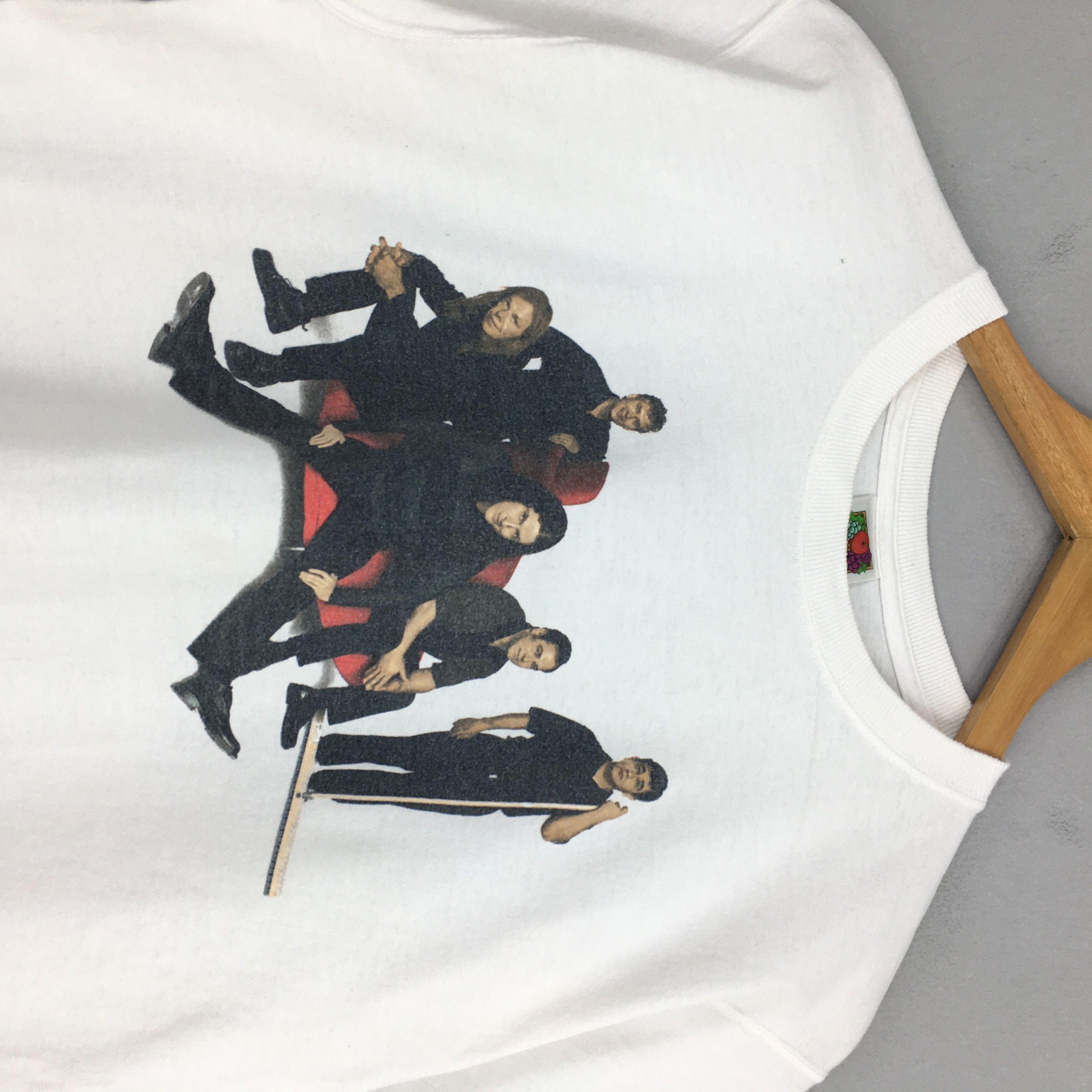 Fruit Of The Loom × Vintage Vintage 90s Weird Al Yankovic Touring Scissors T shirt M Size US M / EU 48-50 / 2 - 2 Thumbnail