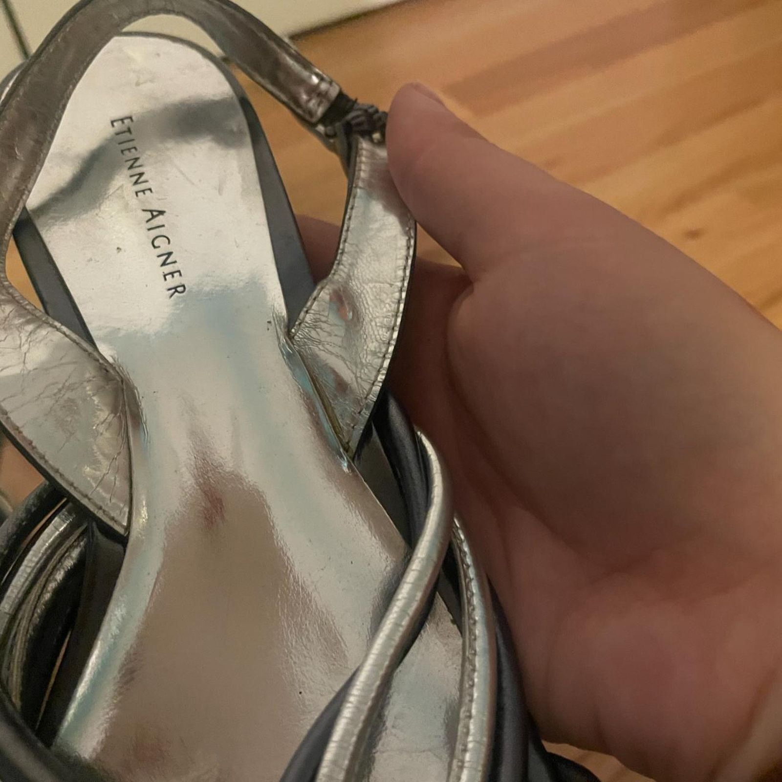 Etienne Aigner Vintage etienne aigner slingbacks Size US 8 / IT 38 - 3 Thumbnail