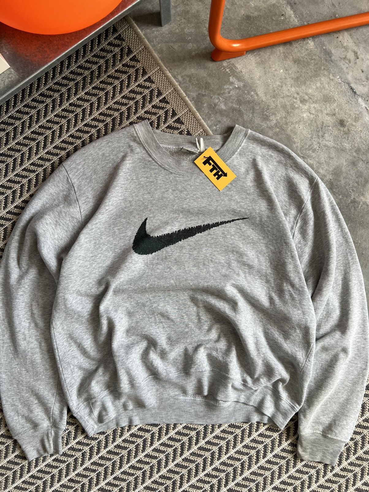 Nike Vintage X Nike Sweatshirt Size US L / EU 52-54 / 3 - 3 Thumbnail