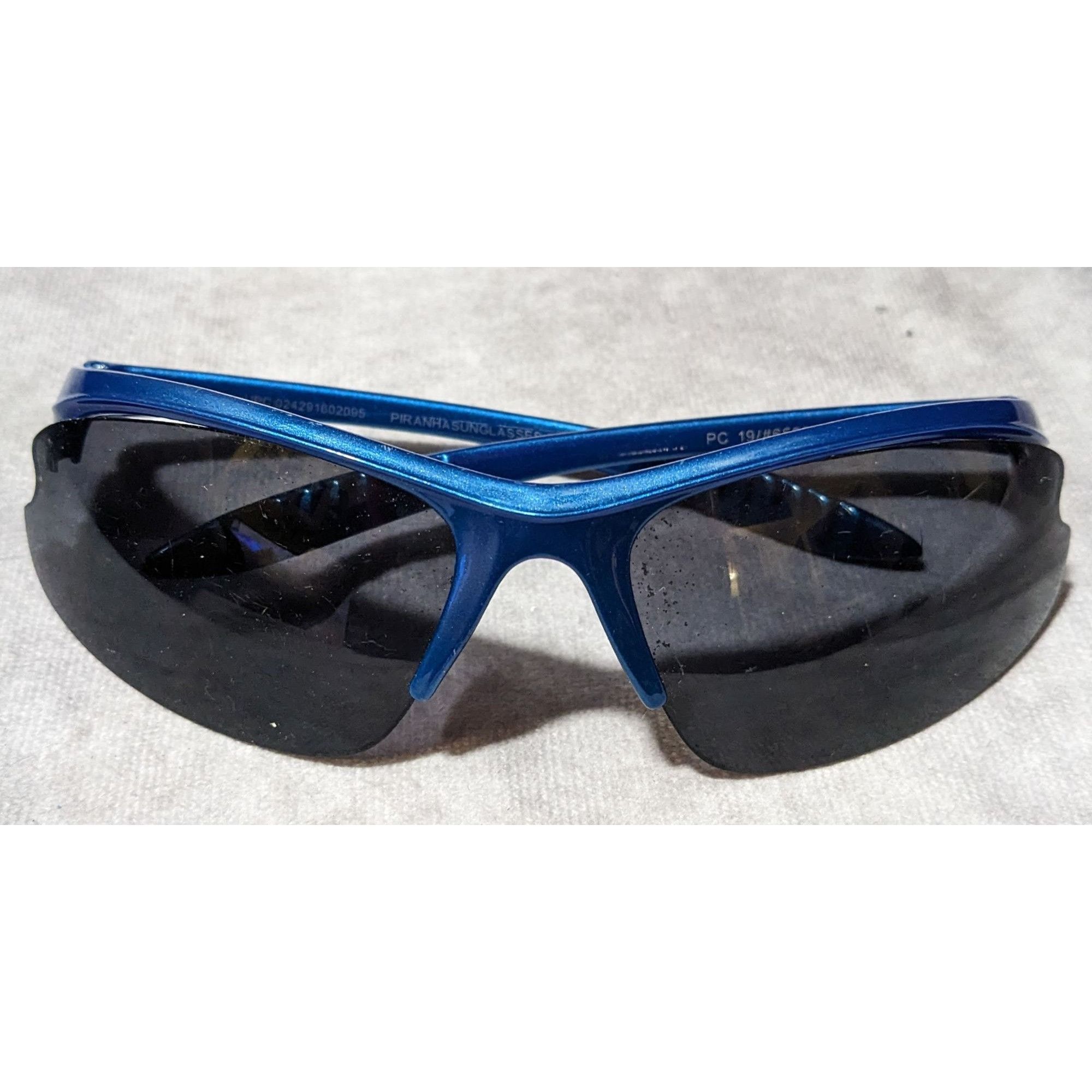 Other Piranha Blue Metallic Classic Sporty Sunglasses Size ONE SIZE - 4 Thumbnail