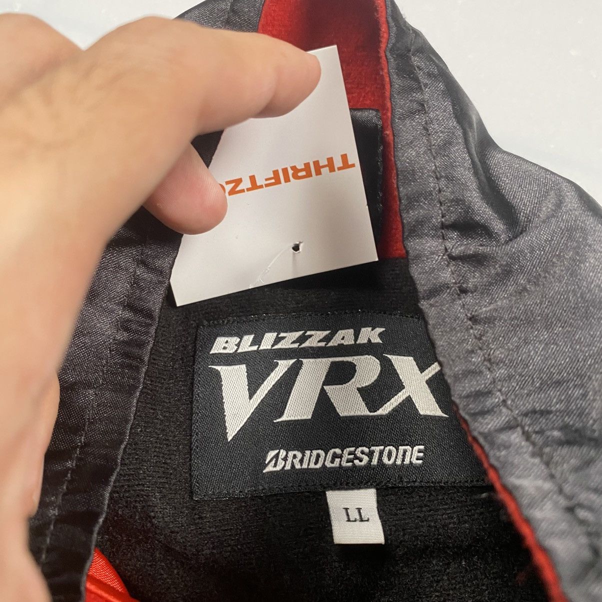 Dunlop Vintage y2k Bridgestone Blizzak Racing Bomber Jacket Size US L / EU 52-54 / 3 - 9 Thumbnail