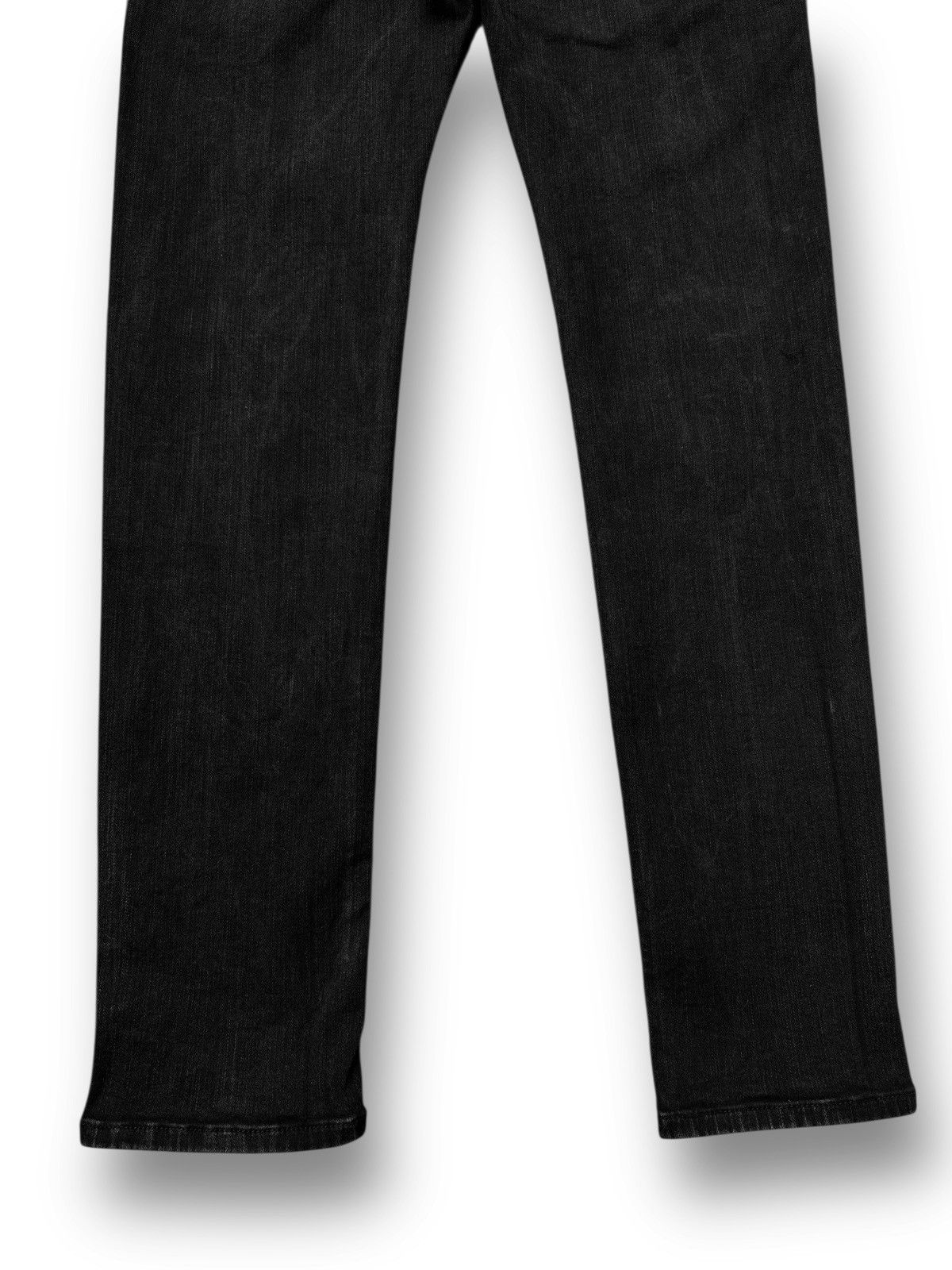 True Religion True Religion Tony Skinny Full Black Opium Stretch Jeans W33 Size US 33 - 3 Thumbnail