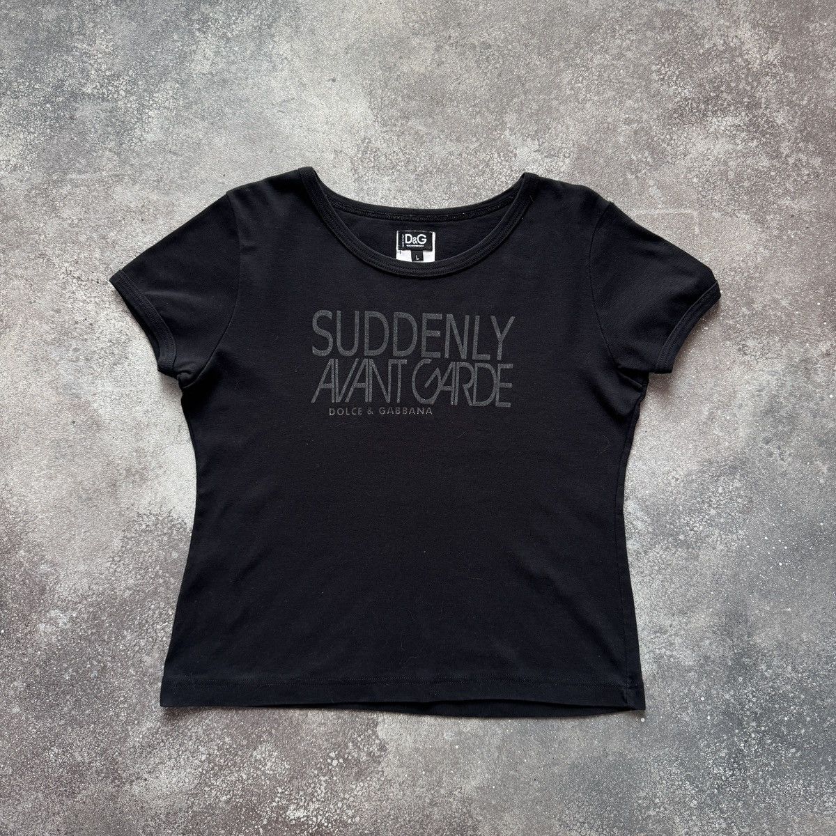 D&G Dolce & Gabbana Vintage Avant Garde T-Shirt