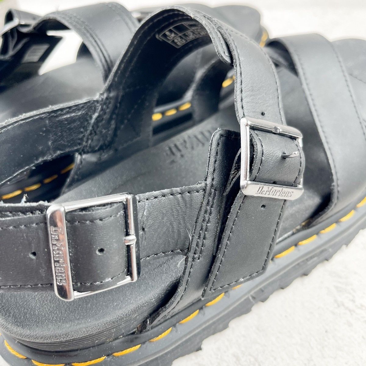 Dr. Martens Dr. Martens voss ii women's leather strap sandals in Black Size US 12 / IT 42 - 4 Thumbnail
