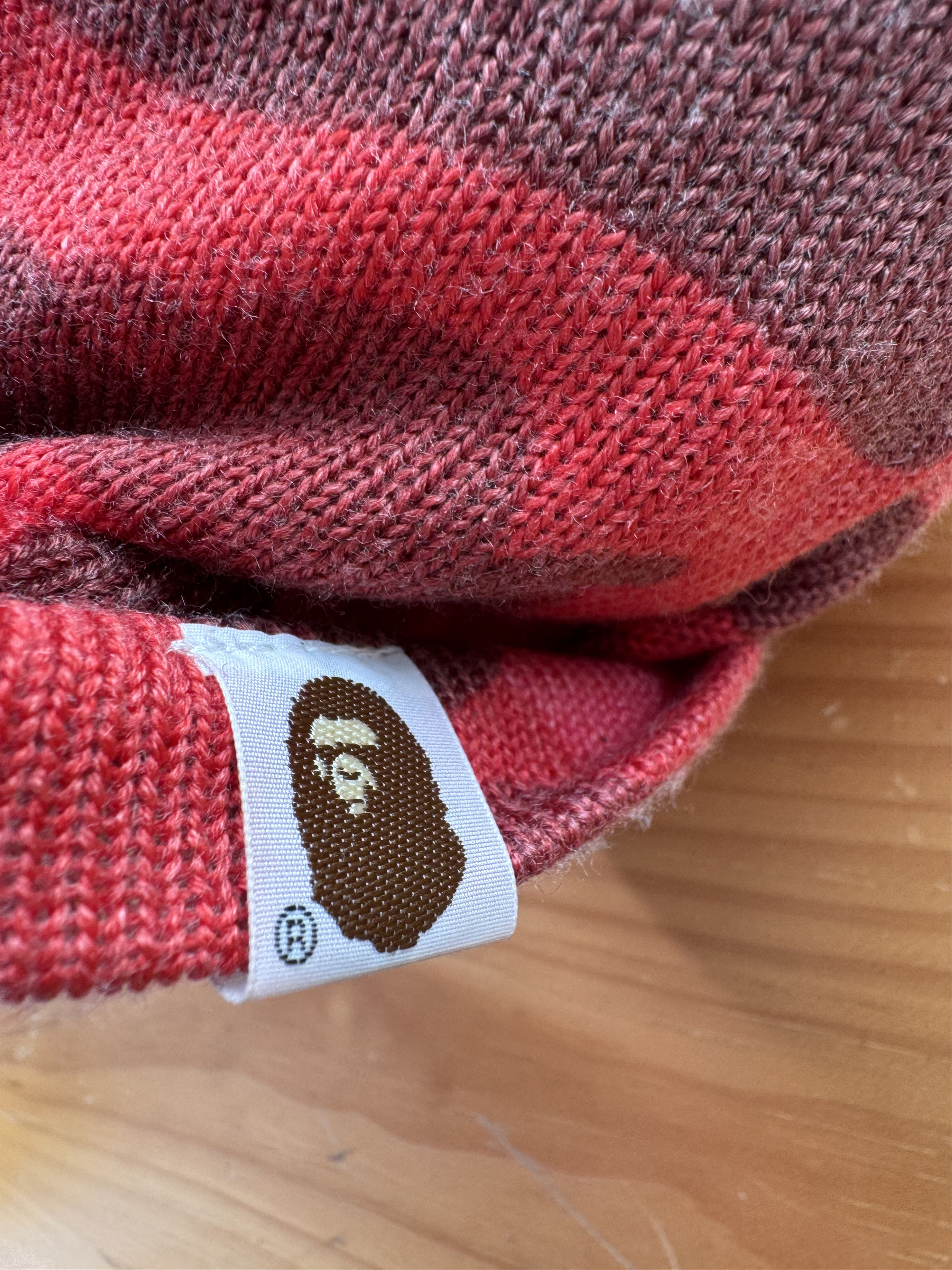 Bape 00's Bape Bathing Ape Beanie Brim Camo Size ONE SIZE - 7 Thumbnail