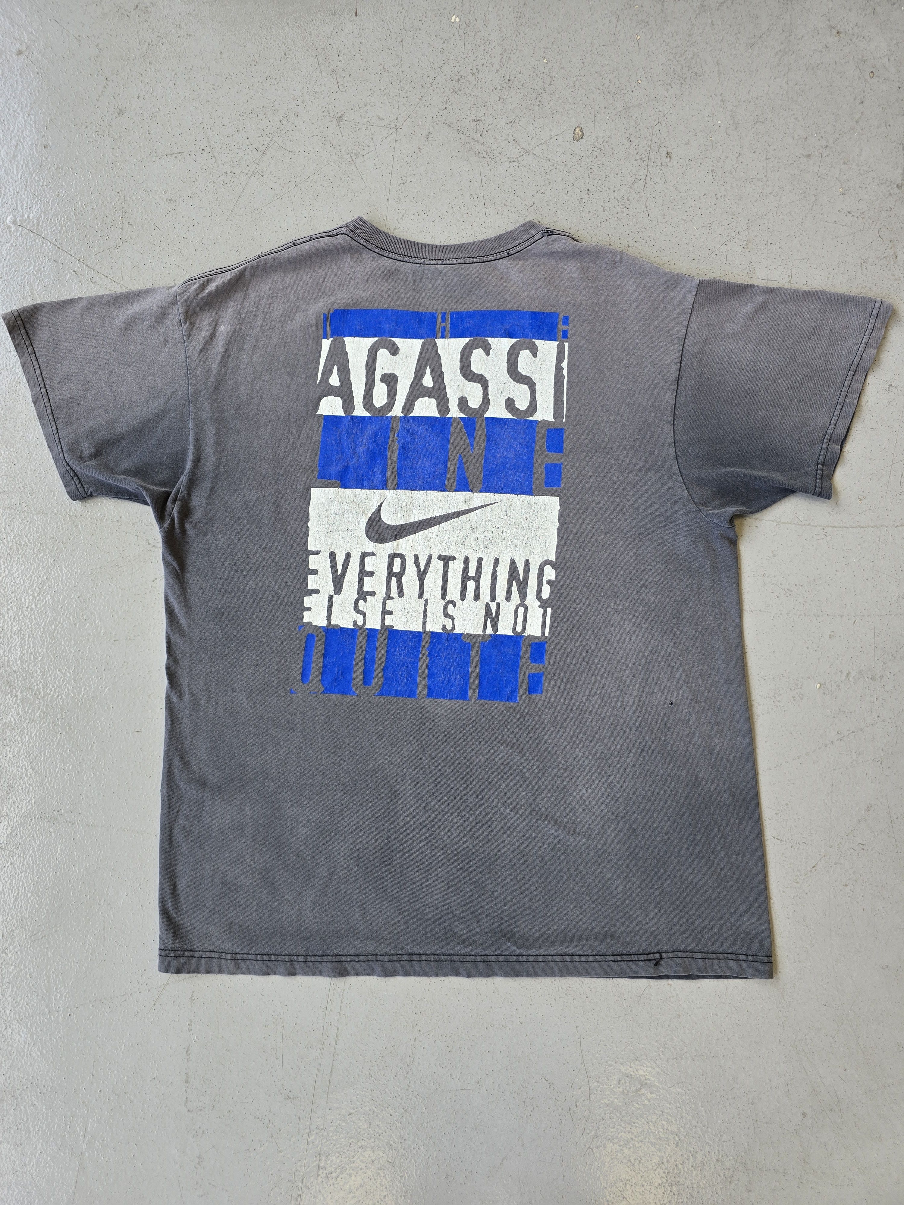 Nike Vintage Nike Andre Agassi Sun Faded Tee Size US XL / EU 56 / 4 - 1 Thumbnail