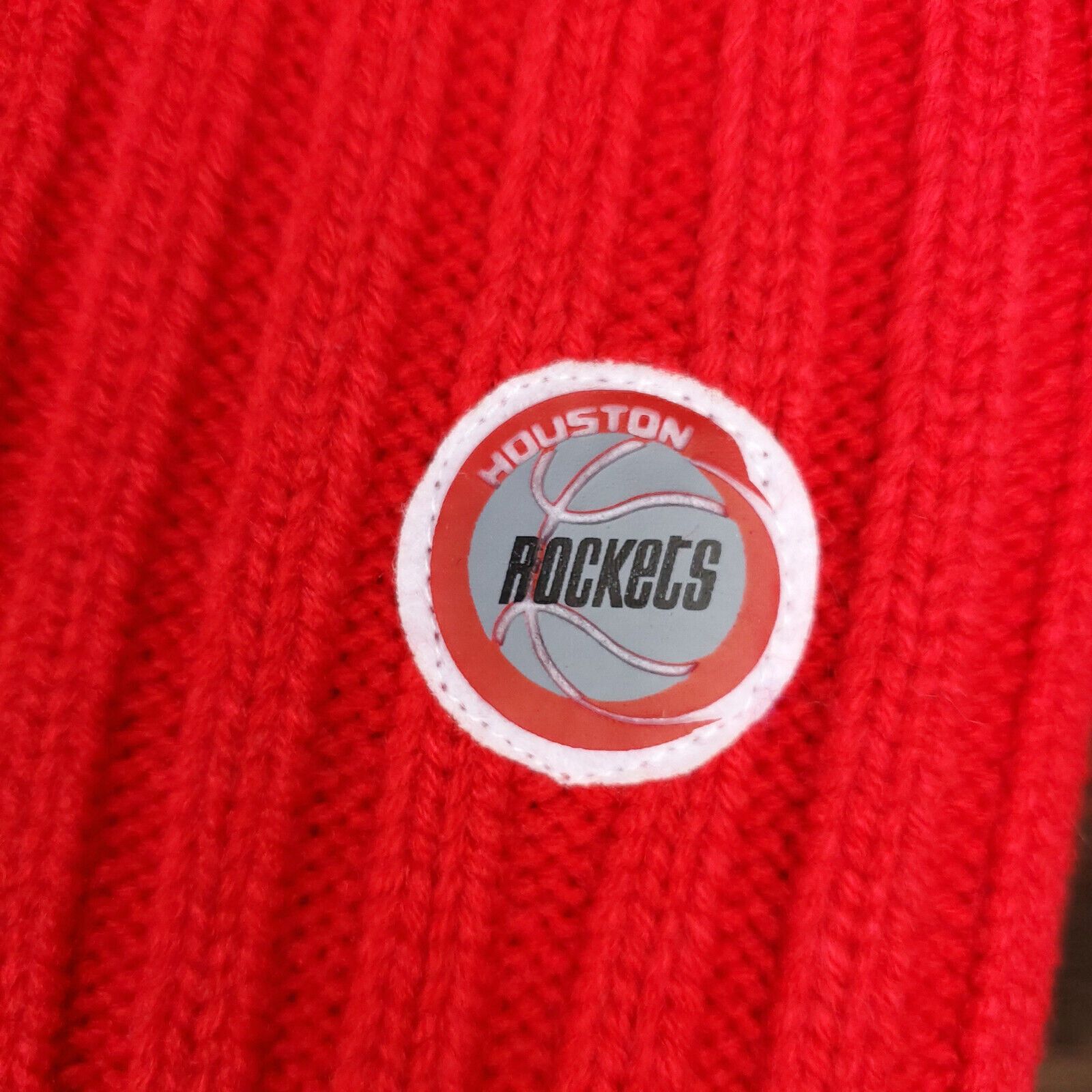 CLOT × Mitchell & Ness CLOT x Houston Rockets Mitchell & Ness NBA Cuff Knit Beanie Size ONE SIZE - 3 Thumbnail