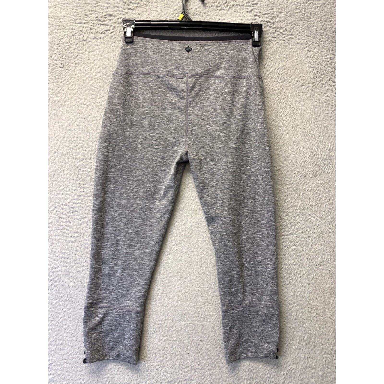 Prana VINTAGE prAna Capri Pants Women's L Gray Activewear Yoga Running Gym Training Size 36" / US 14 / IT 50 - 7 Thumbnail