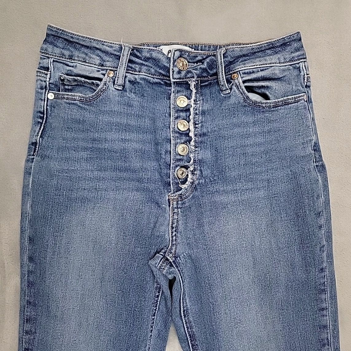 Paige Paige Jeans Womens 28 Blue Denim Margot Skinny Stretch Cotton Blend Casual Pants Size 28" / US 6 / IT 42 - 3 Thumbnail