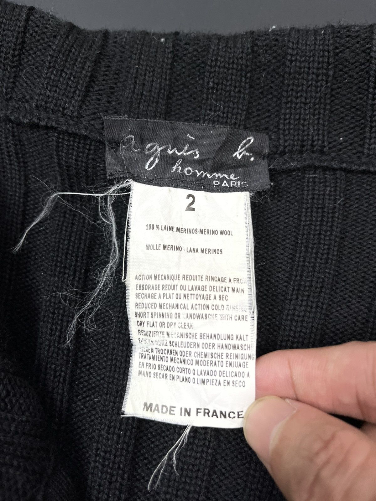Hysteric Glamour × Japanese Brand × agnes b. Agnes B knited style Size US M / EU 48-50 / 2 - 9 Thumbnail