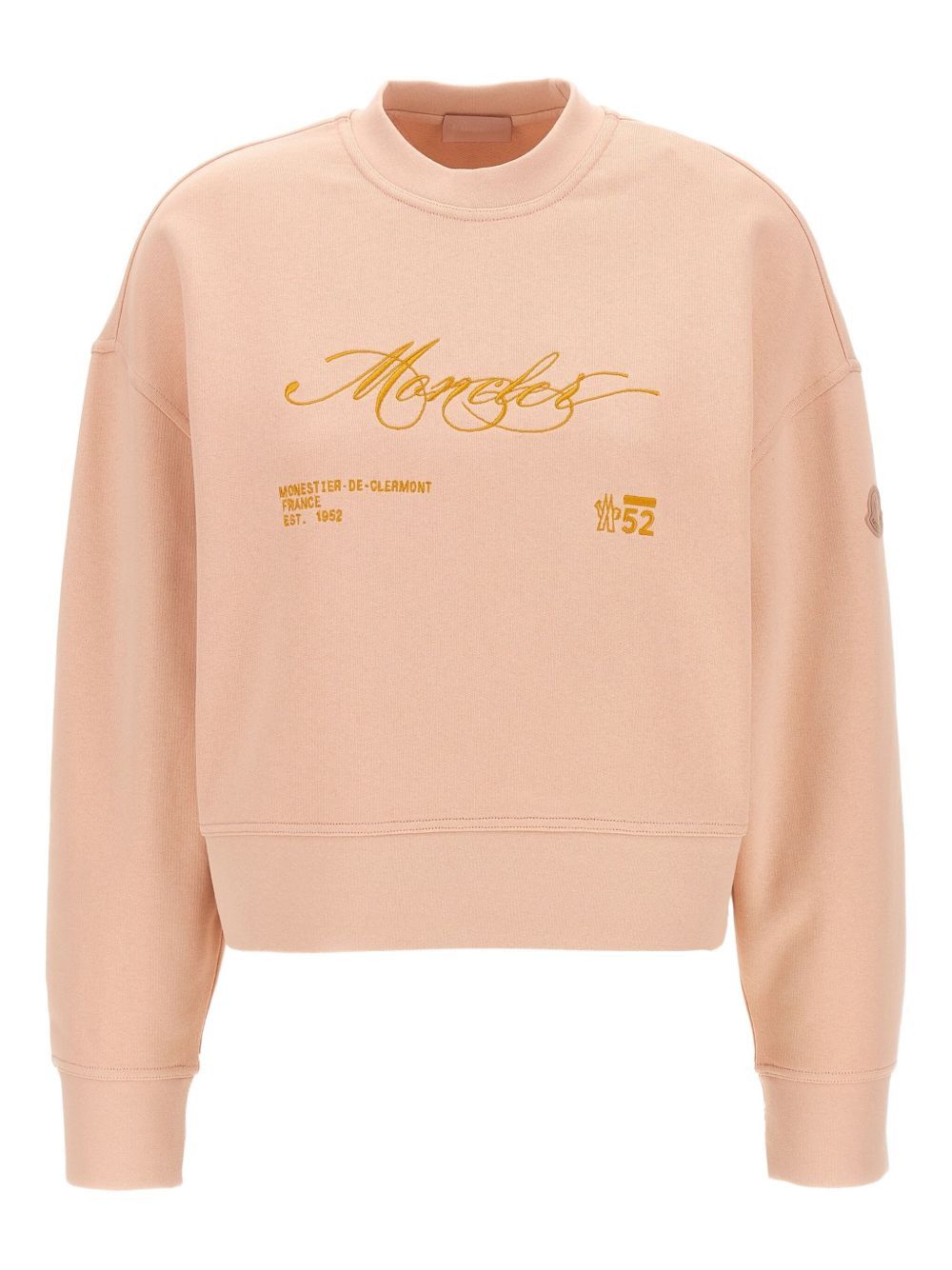 Moncler LOGO COTTON SWEATSHIRT Size L / US 10 / IT 46 - 1 Thumbnail