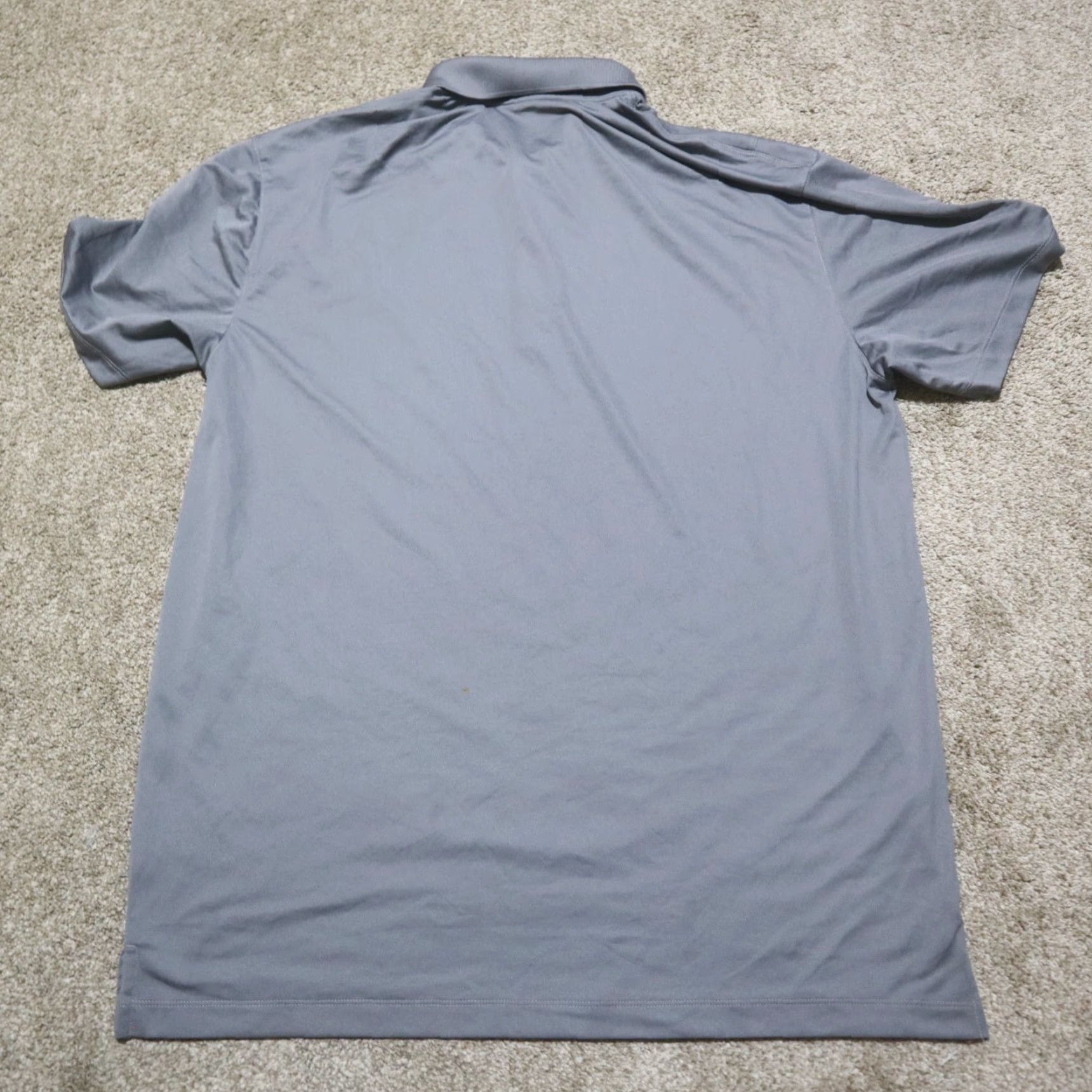 Vintage Sport-Tek Shirt Mens XL Button-Up Polo Gray Short Sleeve Casual Modern Modern Shirt? Size US XL / EU 56 / 4 - 8 Thumbnail