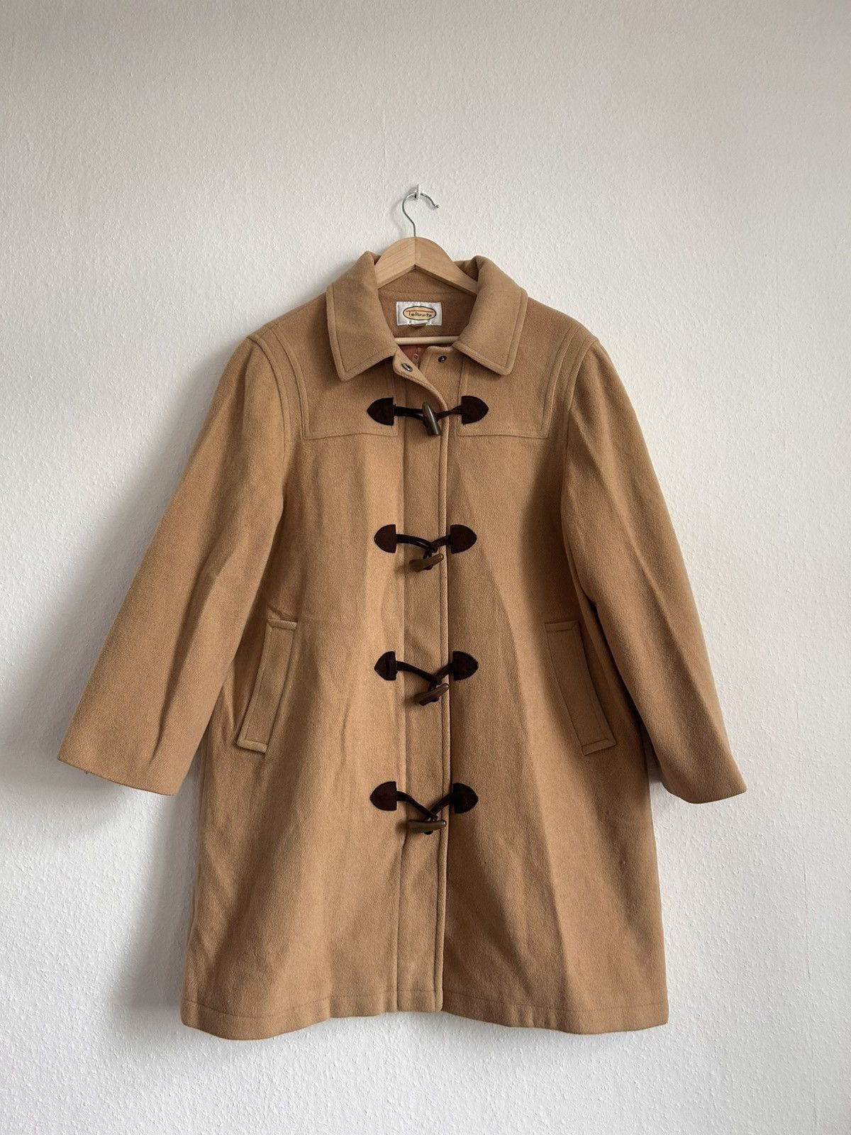 Talbots 100% wool Talbots XL beige oversize coat classic vintage Size XL / US 12-14 / IT 48-50 - 1 Thumbnail