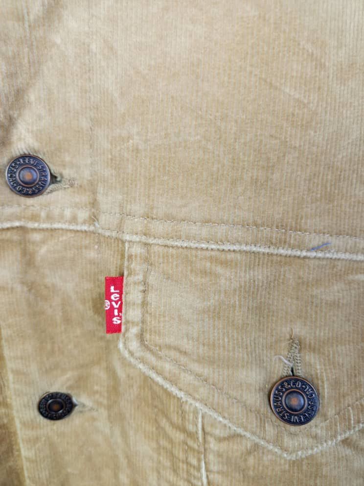 Designer × Levi's Vintage Clothing × Vintage Levi’s Sherpa Trucker Jacket Vintage 90s Corduroy Size US L / EU 52-54 / 3 - 6 Thumbnail