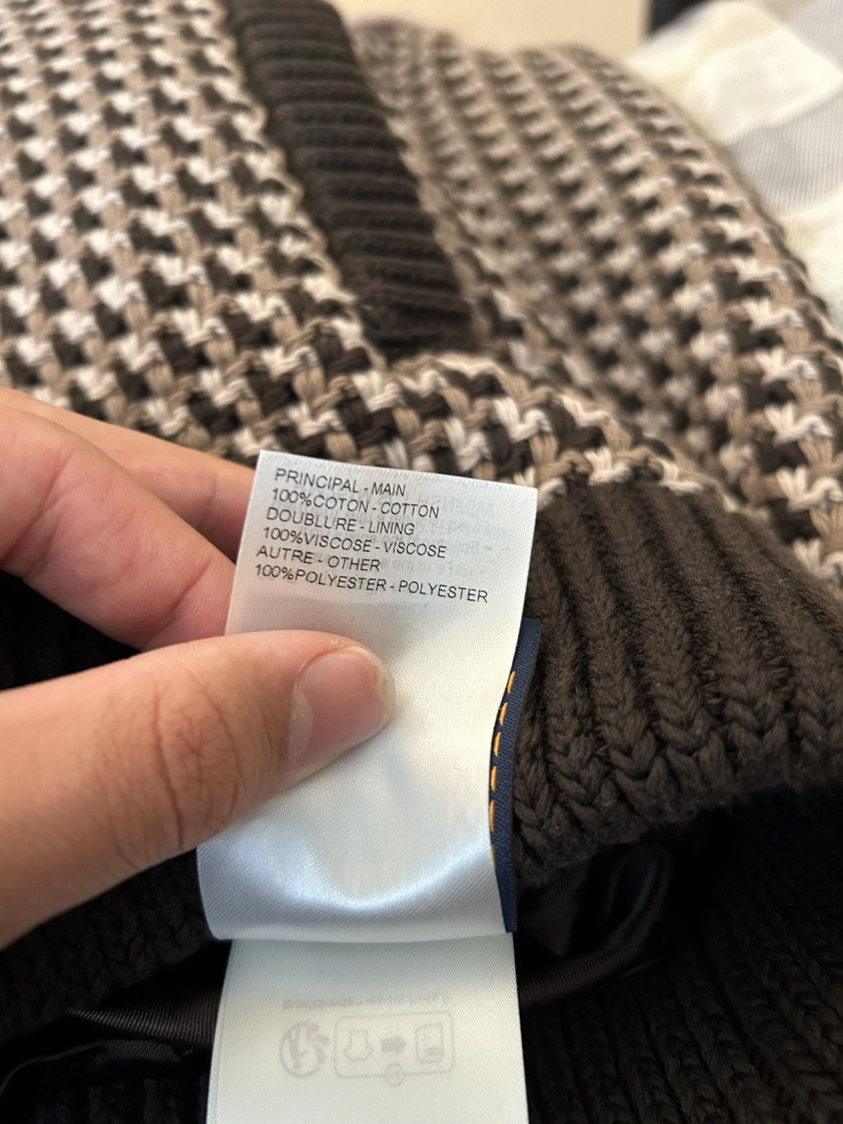 Louis Vuitton Louis Vuitton Marque Déposée Knit Varsity Cardigan Jacket Size US L / EU 52-54 / 3 - 5 Thumbnail