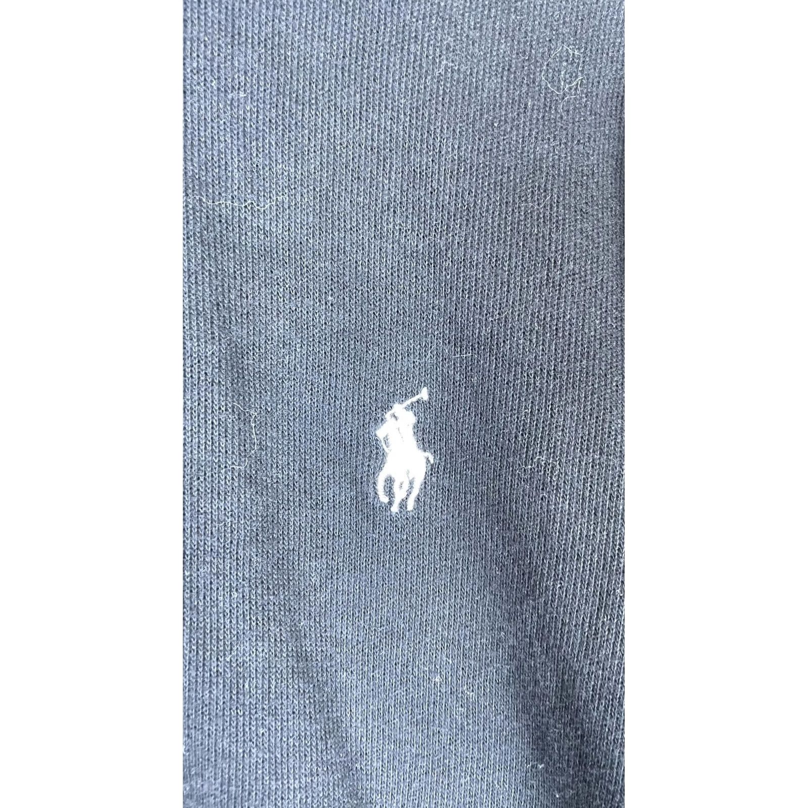 Polo Ralph Lauren Polo Ralph Lauren Mens Small Black Sweatshirt Estate Rib Full Zip Pony Logo Size US S / EU 44-46 / 1 - 2 Thumbnail