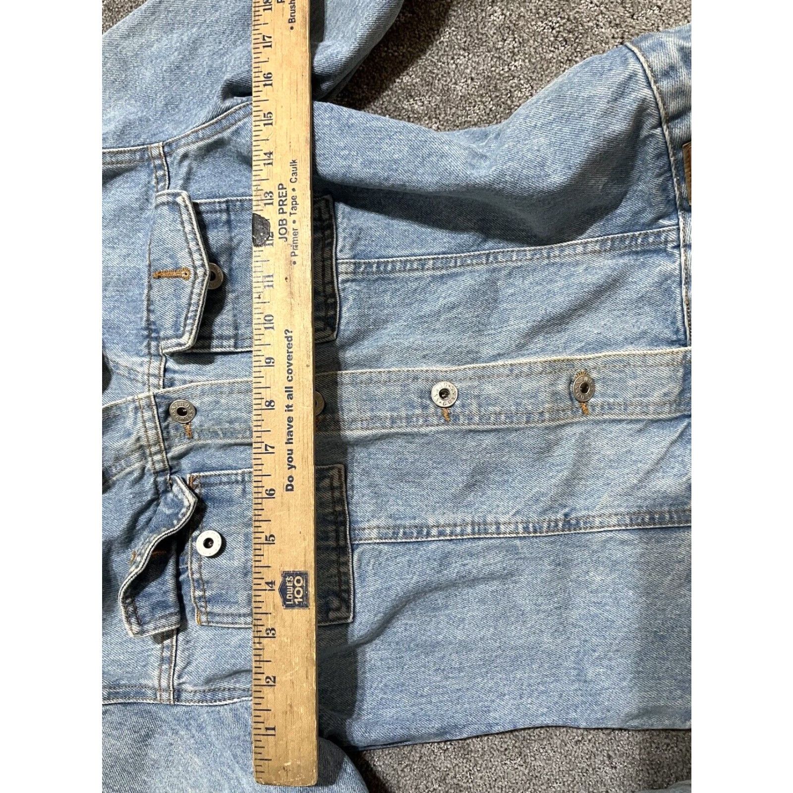 Guess Ladies GUESS Jean Jacket Size Medium D67-62W Light Wash Size 32" / US 10 / IT 46 - 4 Thumbnail