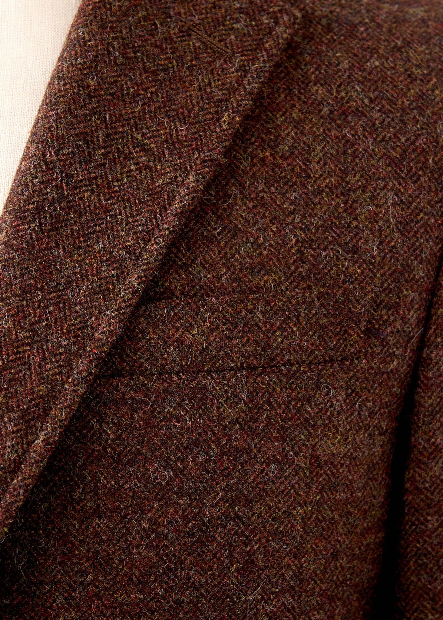American Trench American Trench Herringbone Tweed Blazer Size 46R - 8 Thumbnail
