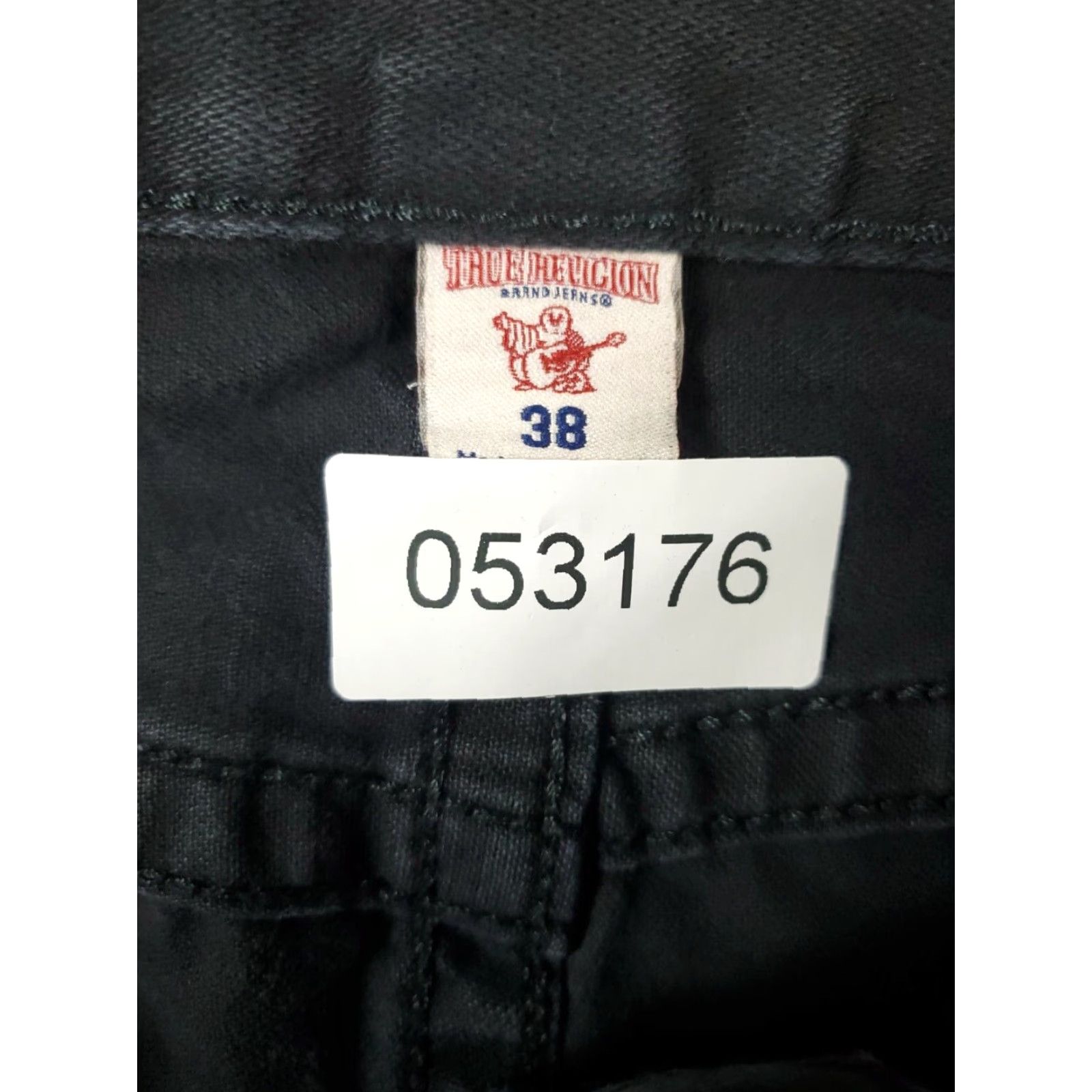 True Religion True Religion Mens Black Skinny Fit 38x32 Jeans Cotton Denim Pants 5-Pocket Size US 38 / EU 54 - 8 Thumbnail