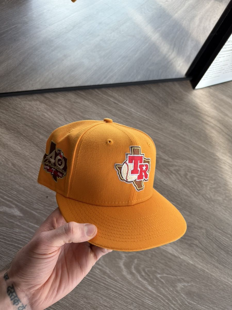 Hat Club Texas Rangers Fitted Hat Size ONE SIZE - 1 Thumbnail