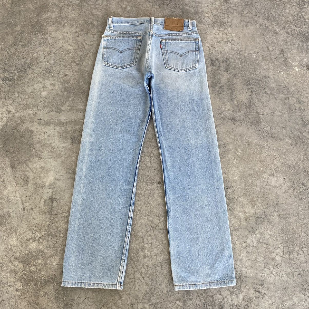 Levi's Vintage Late 80’s Levis 501 Faded Blue Jeans Size US 29 - 14 Thumbnail