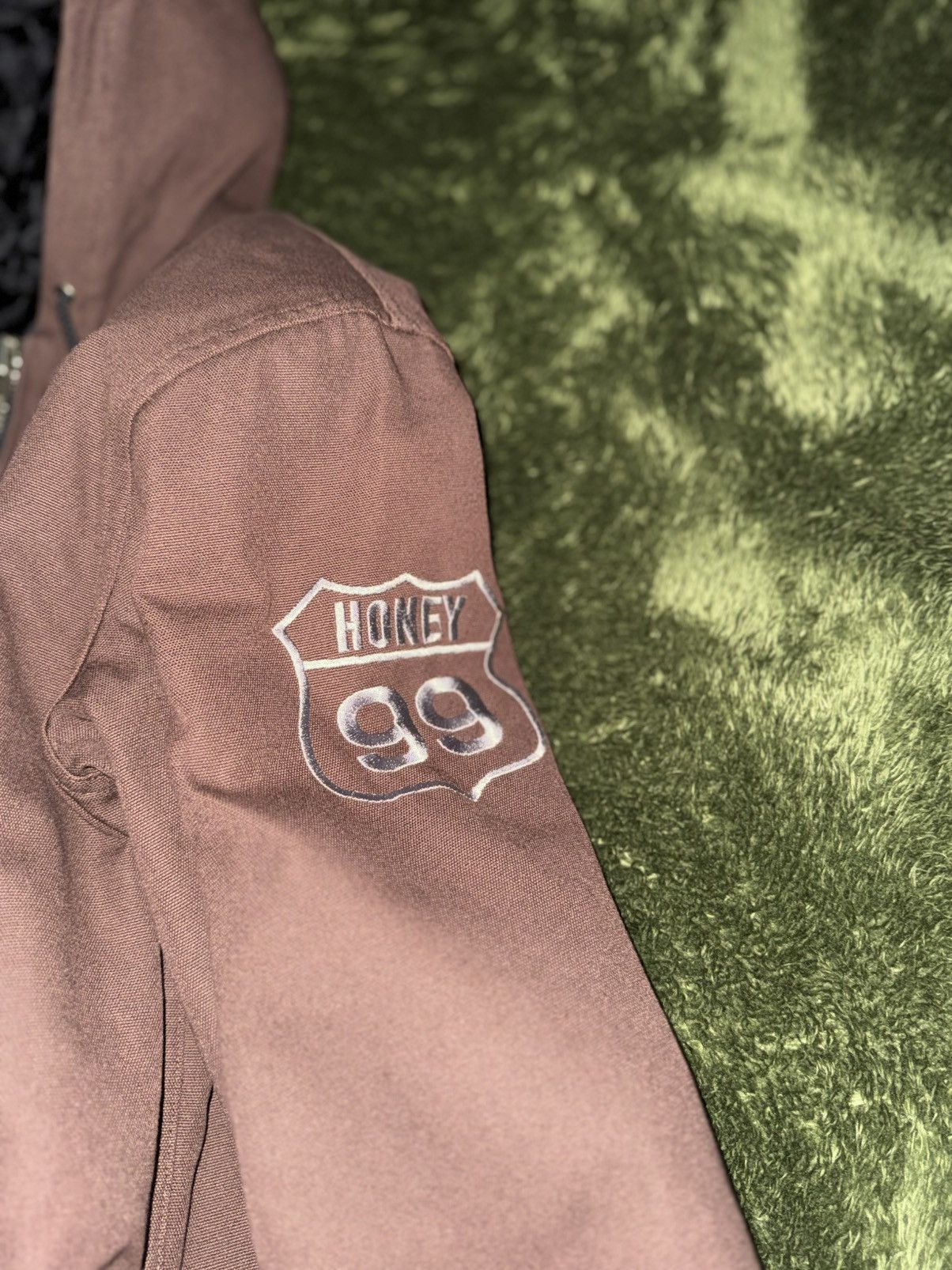 Japanese Brand [L] Honeyscoop House Quilted Canvas Hooded Jacket Brown Size US L / EU 52-54 / 3 - 5 Thumbnail