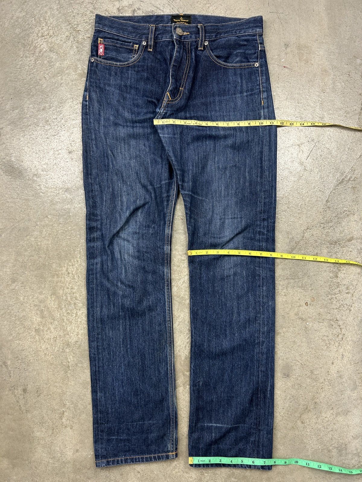 Vivienne Westwood Vivienne Westwood - Chaos Denim Jeans Size US 31 - 13 Thumbnail