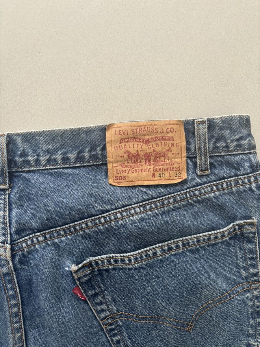 Levi's × Vintage Vintage 90s Levis 505 Denim Jeans-JM1045 Size US 38 / EU 54 - 14 Thumbnail