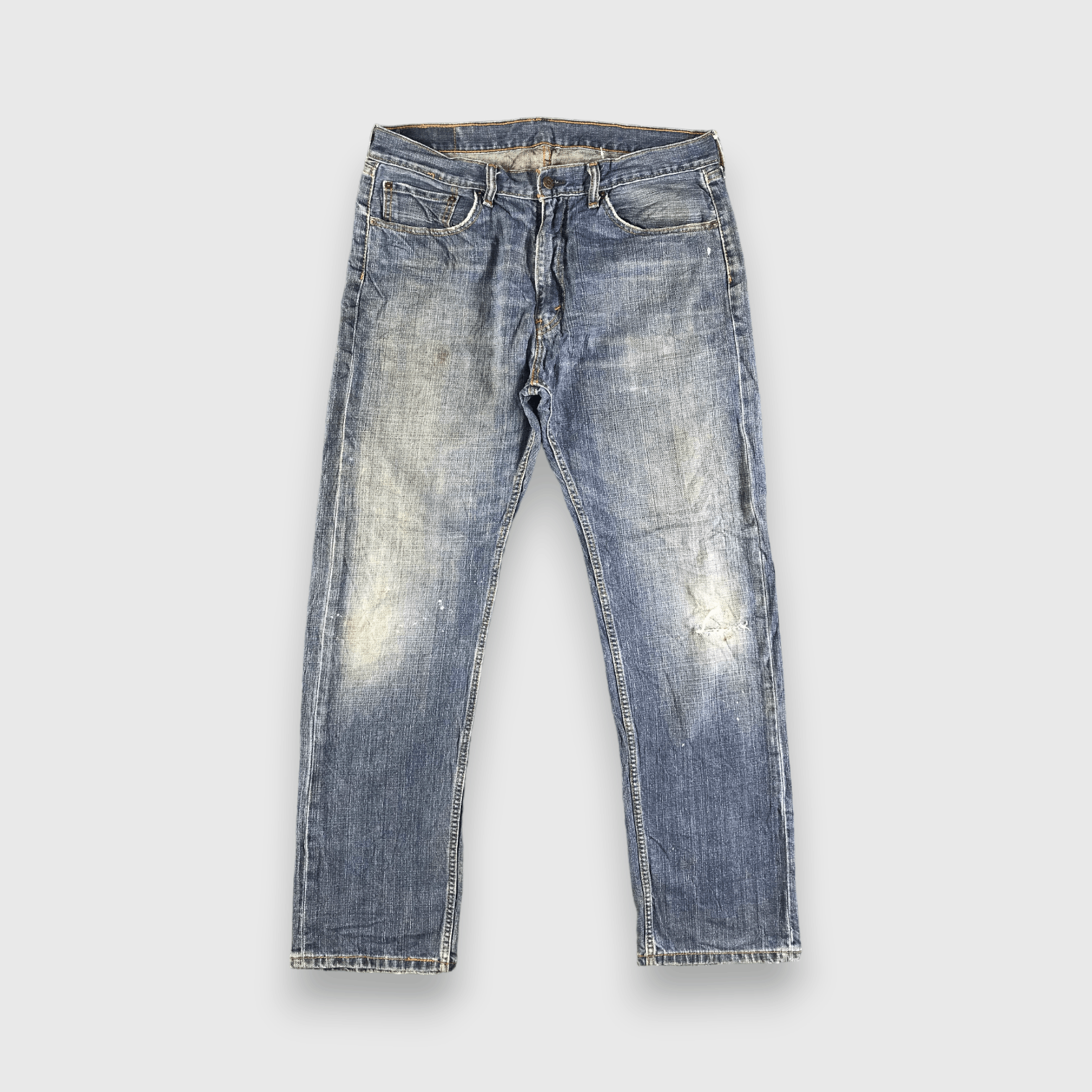 Levi's Vintage Blue Wash Levis 505 Jeans-J3311 Size US 37 - 1 Thumbnail