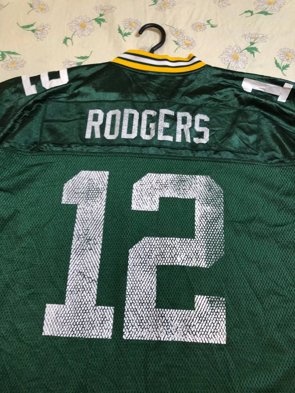 Reebok Reebok On Field Aaron Rodgers Green Bay Packers Mens Jersey Size US XXL / EU 58 / 5 - 14 Thumbnail