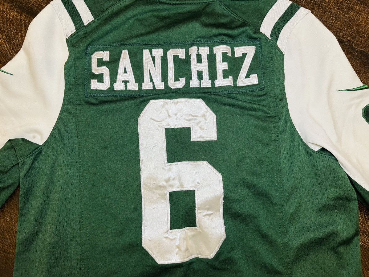 Nike Nike NFL New York Jets Mark Sanchez 6 Jersey Mens SM Sewn Size US S / EU 44-46 / 1 - 12 Thumbnail