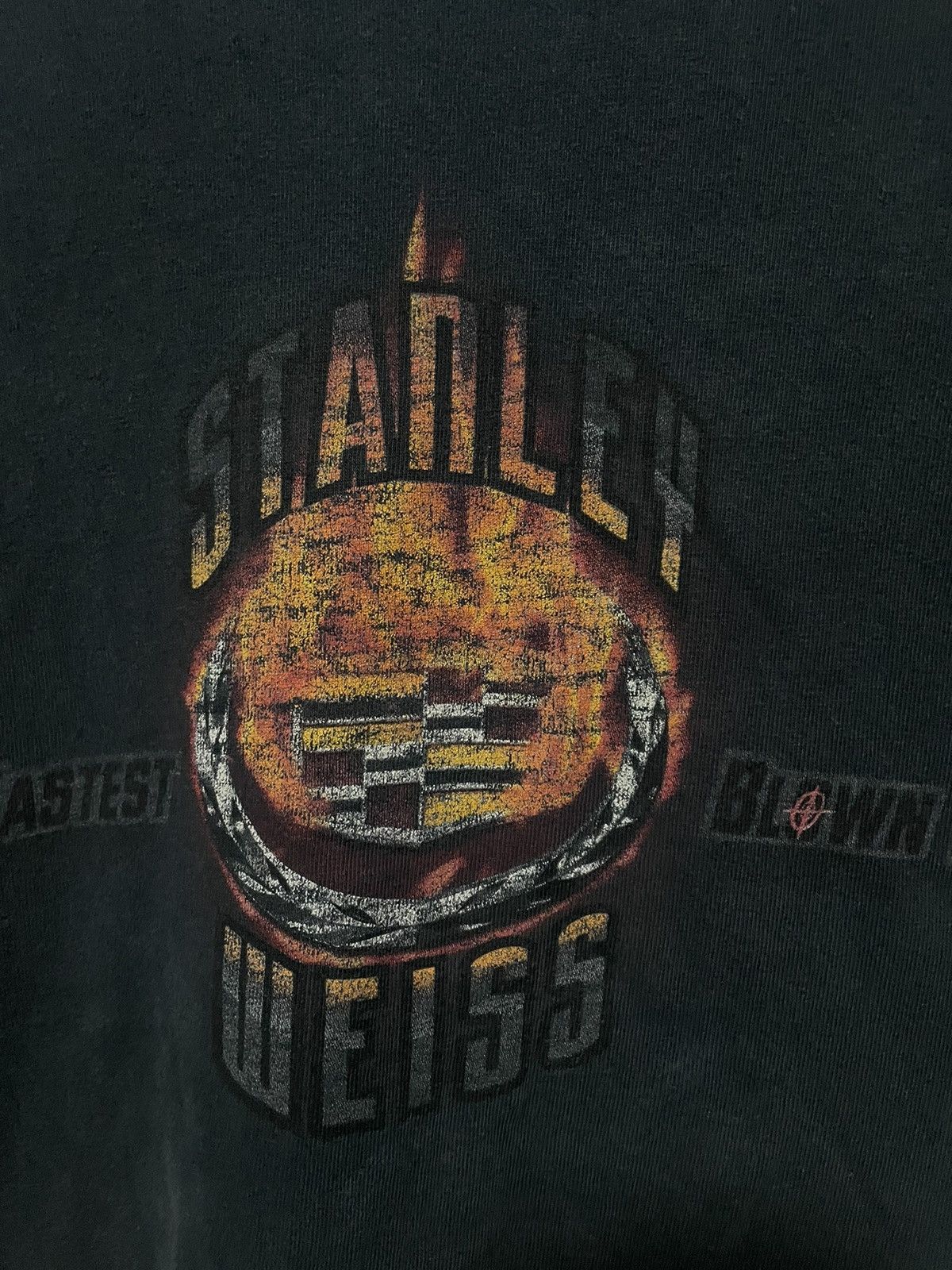 Vintage Vintage John Stanley & Weiss Drag Racing Cadillac T Shirt Size US L / EU 52-54 / 3 - 12 Thumbnail