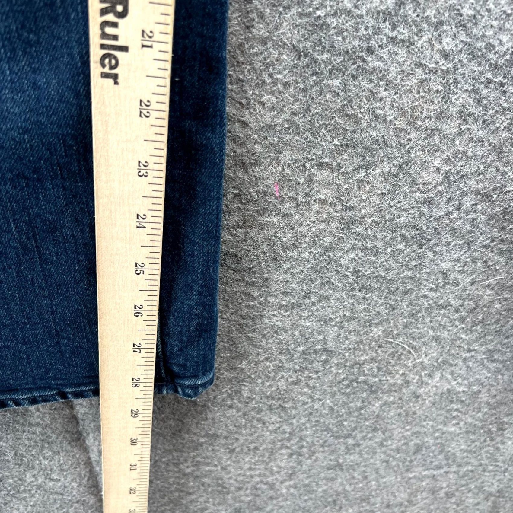 Madewell Madewell Jeans Men 38x30 Blue Denim Cotton Straight Fit Casual Pants Jeans | 38x30 | Regular Rise 10-12in Inseam 30in Adult Mens Jeans Size US 38 / EU 54 - 6 Thumbnail