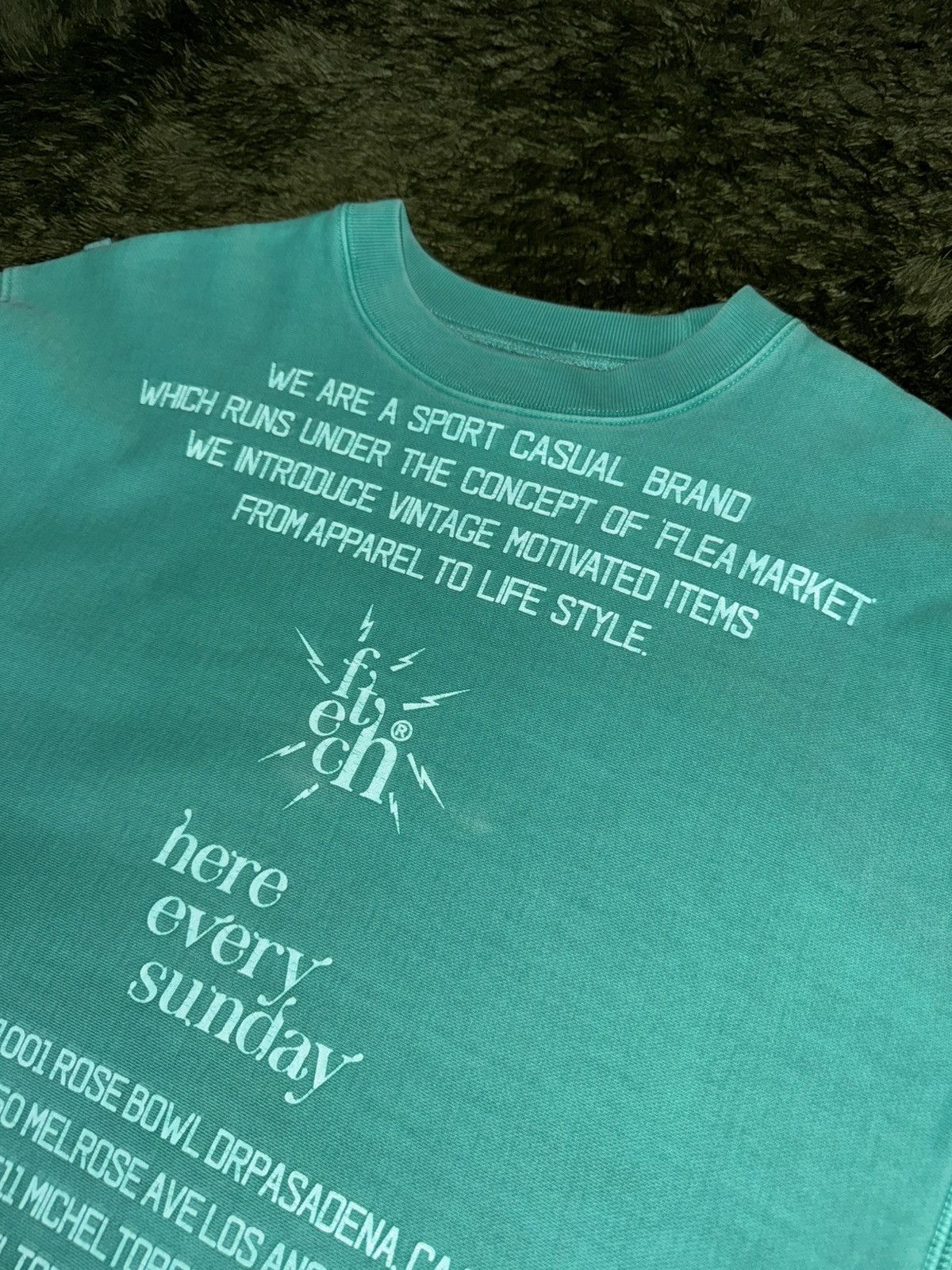 Japanese Brand [M] Fetch Sunday USA Cotton Reverse Weave Sweatshirt Size US M / EU 48-50 / 2 - 2 Thumbnail