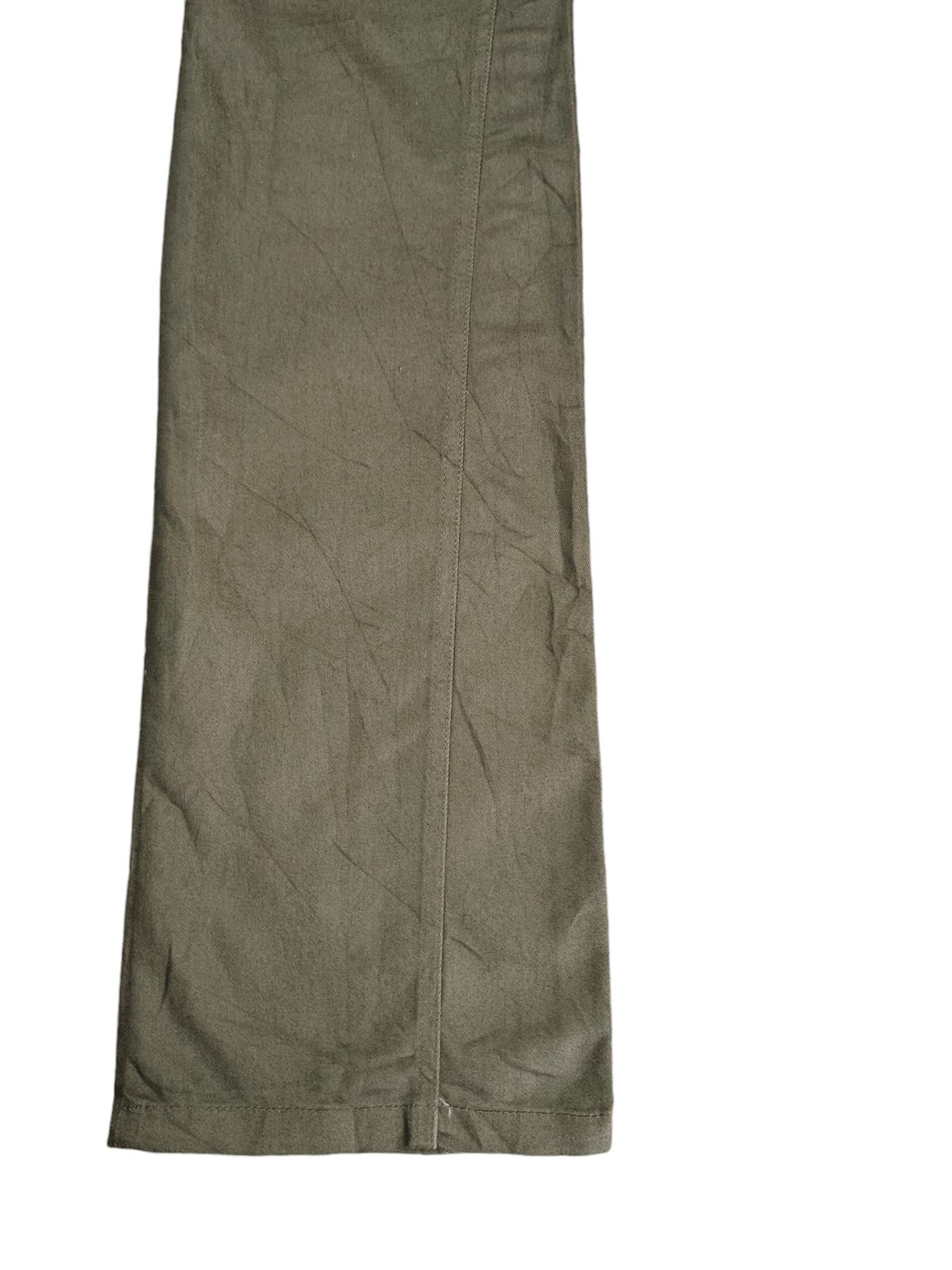 semanticdesign Flare Pants Semantic Design Buckle Back Trouser Bootcut Y2k Size US 31 - 17 Thumbnail