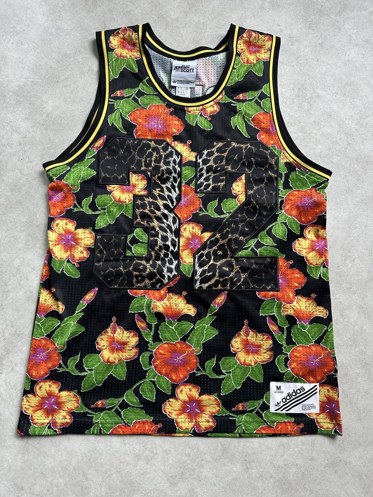 Adidas × Jeremy Scott Adidas x Jeremy Scott 2013 jungle bones tank top swag y2k Size US M / EU 48-50 / 2 - 3 Thumbnail
