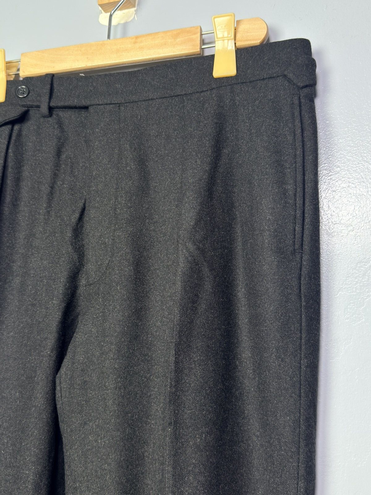 Ralph Lauren Purple Label Ralph Lauren Purple Label Gregory Wool Flannel Trouser Size US 34 / EU 50 - 4 Thumbnail