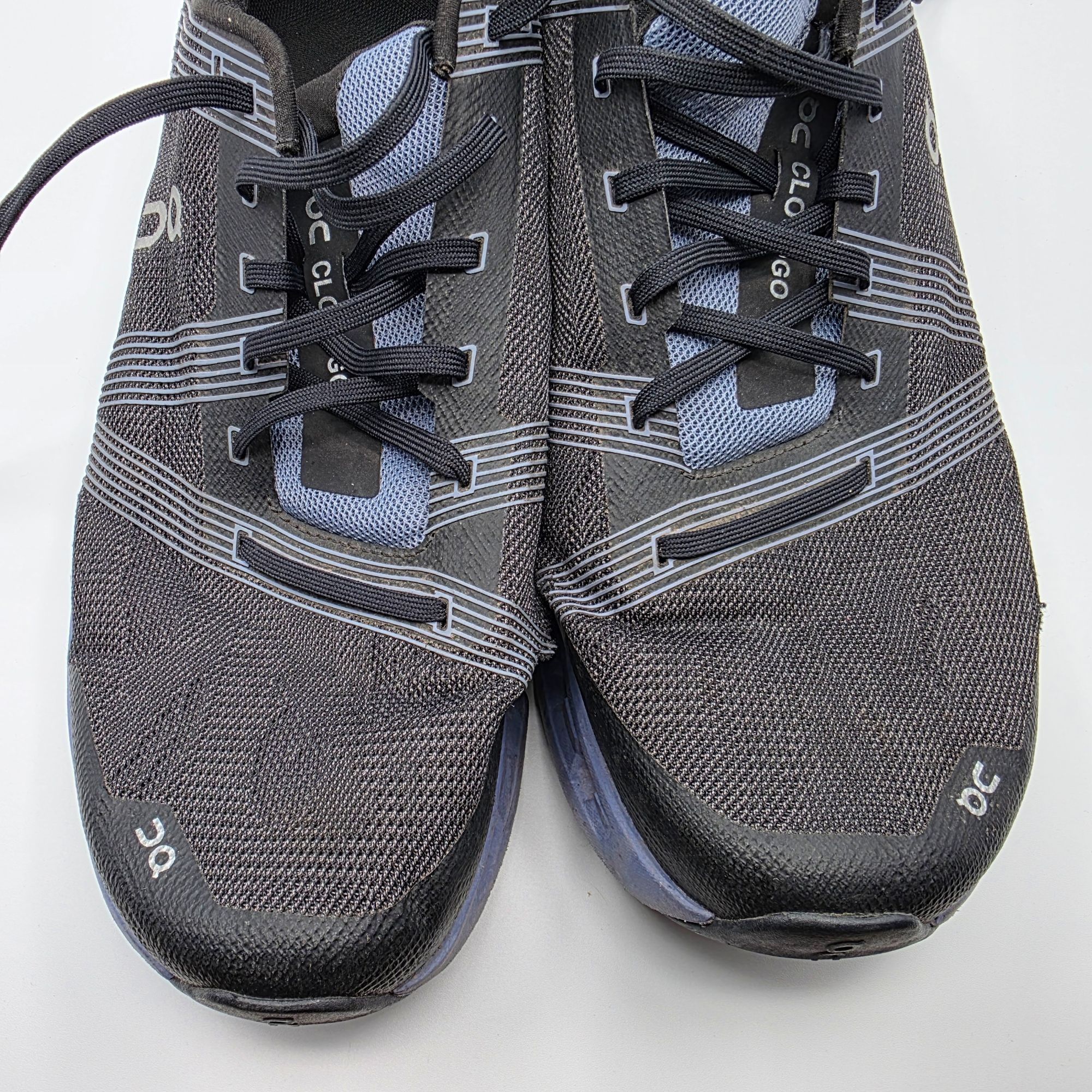 On On Cloudgo Mens Size 12.5 Black Shale Blue Athletic Running Size US 12.5 / EU 45-46 - 9 Thumbnail