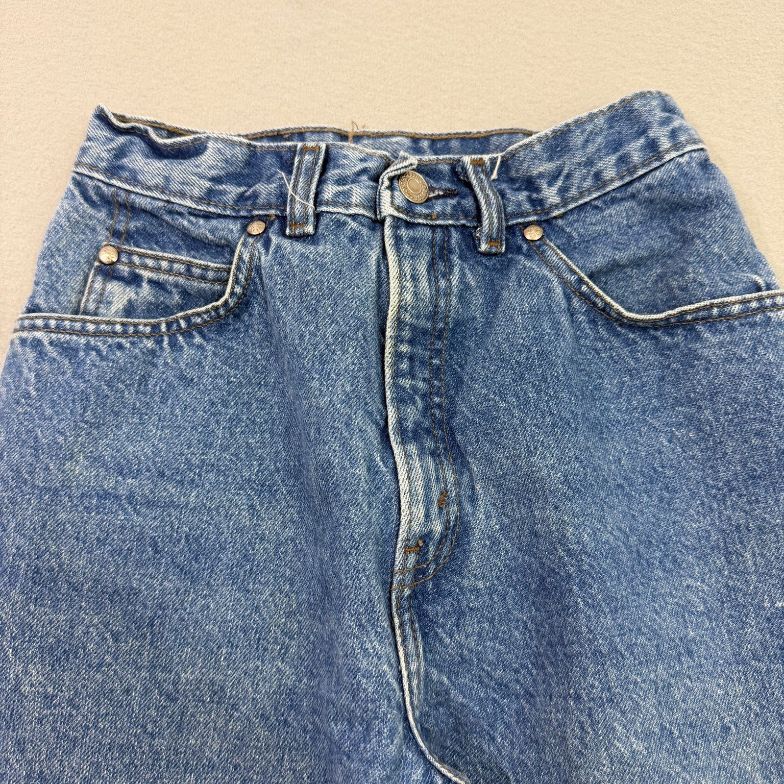 Vintage Vintage Levis 900 Jeans Women's 7 (24x33) Blue Mom High Rise Size 24" / US 00 / IT 34 - 3 Thumbnail