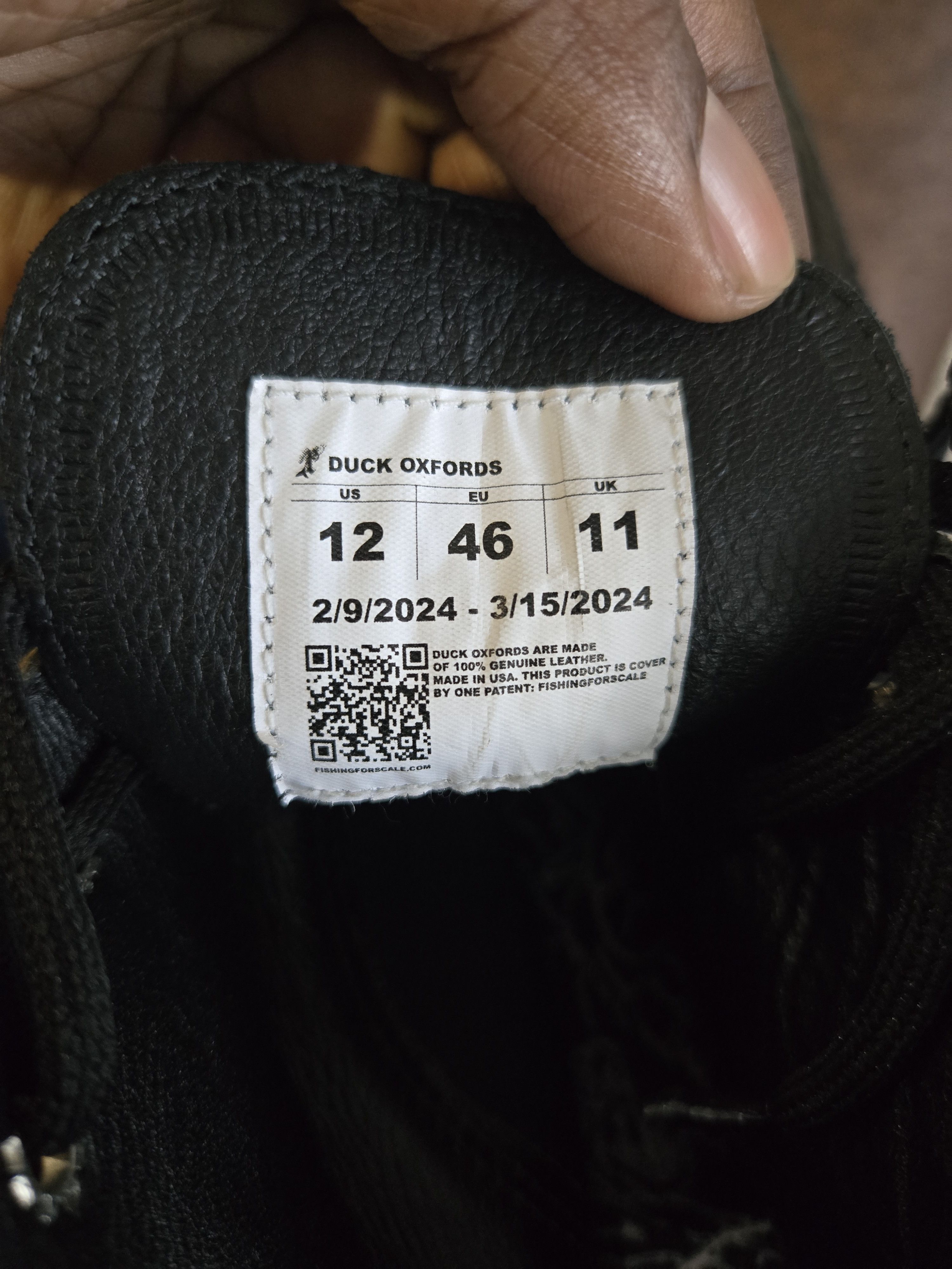 Other Fishing for Scale Duck Oxfords Size US 12 / EU 45 - 4 Thumbnail