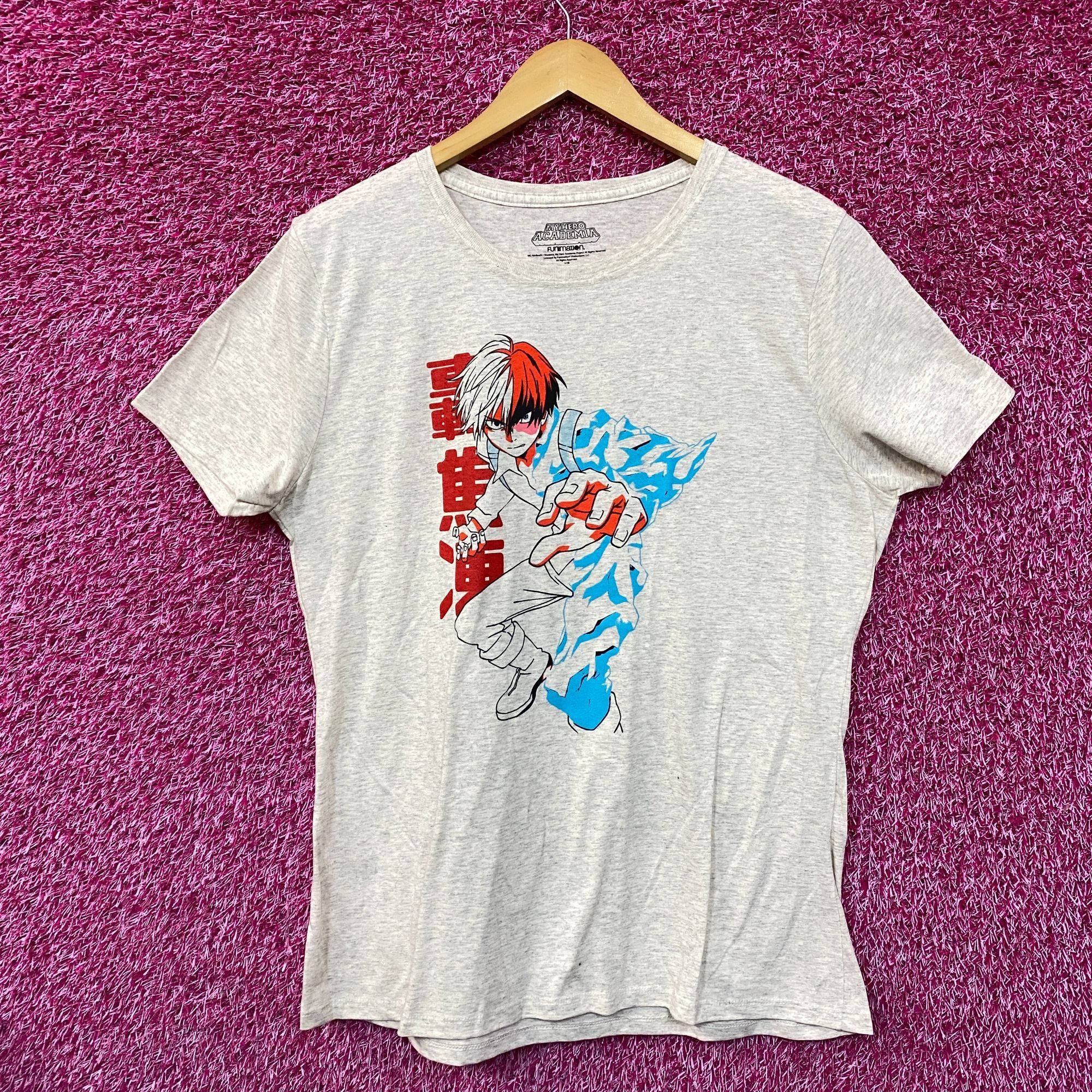 Anime My Hero Academia Todoroki Women's Tshirt size extra large Size XL / US 12-14 / IT 48-50 - 1 Thumbnail