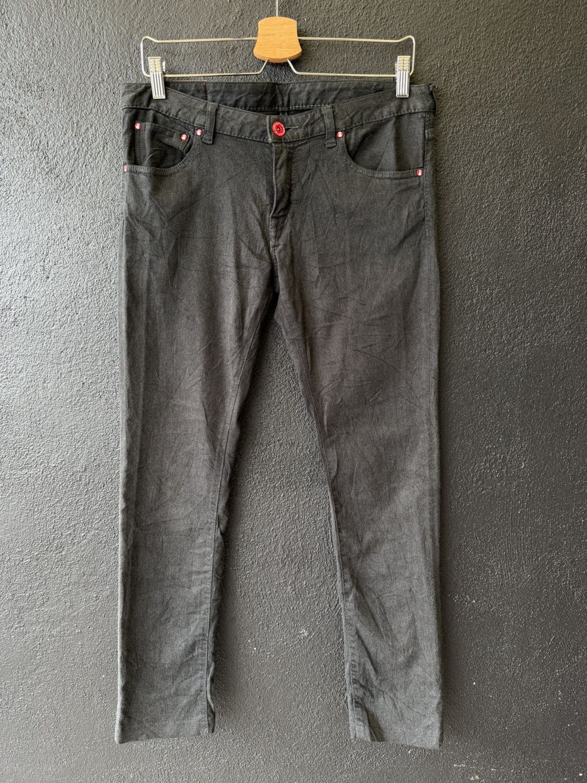 Japanese Brand DESIGNER CUNE Japanese Brand Rabbit Denim Strecth Jeans Size 33" - 3 Thumbnail