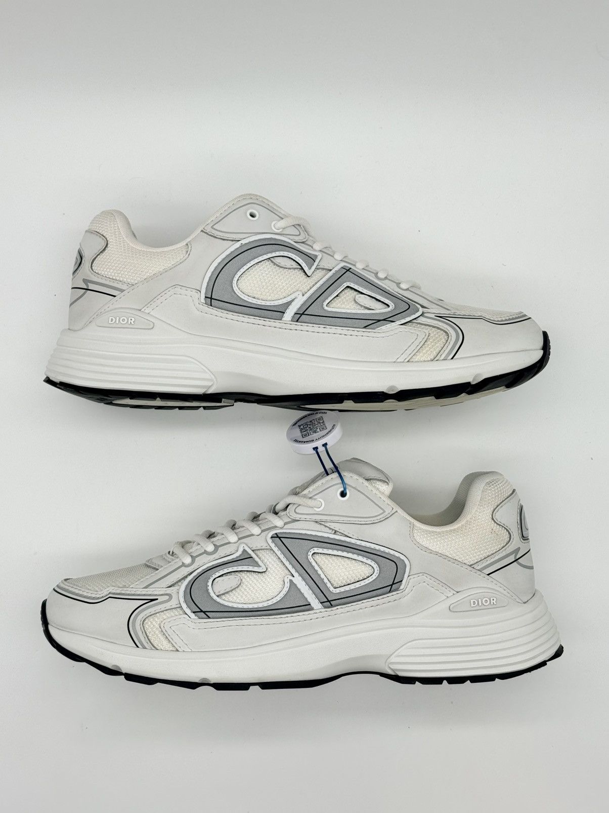 Dior Size 10 - Dior B30 White Silver Size US 10 / EU 43 - 2 Thumbnail