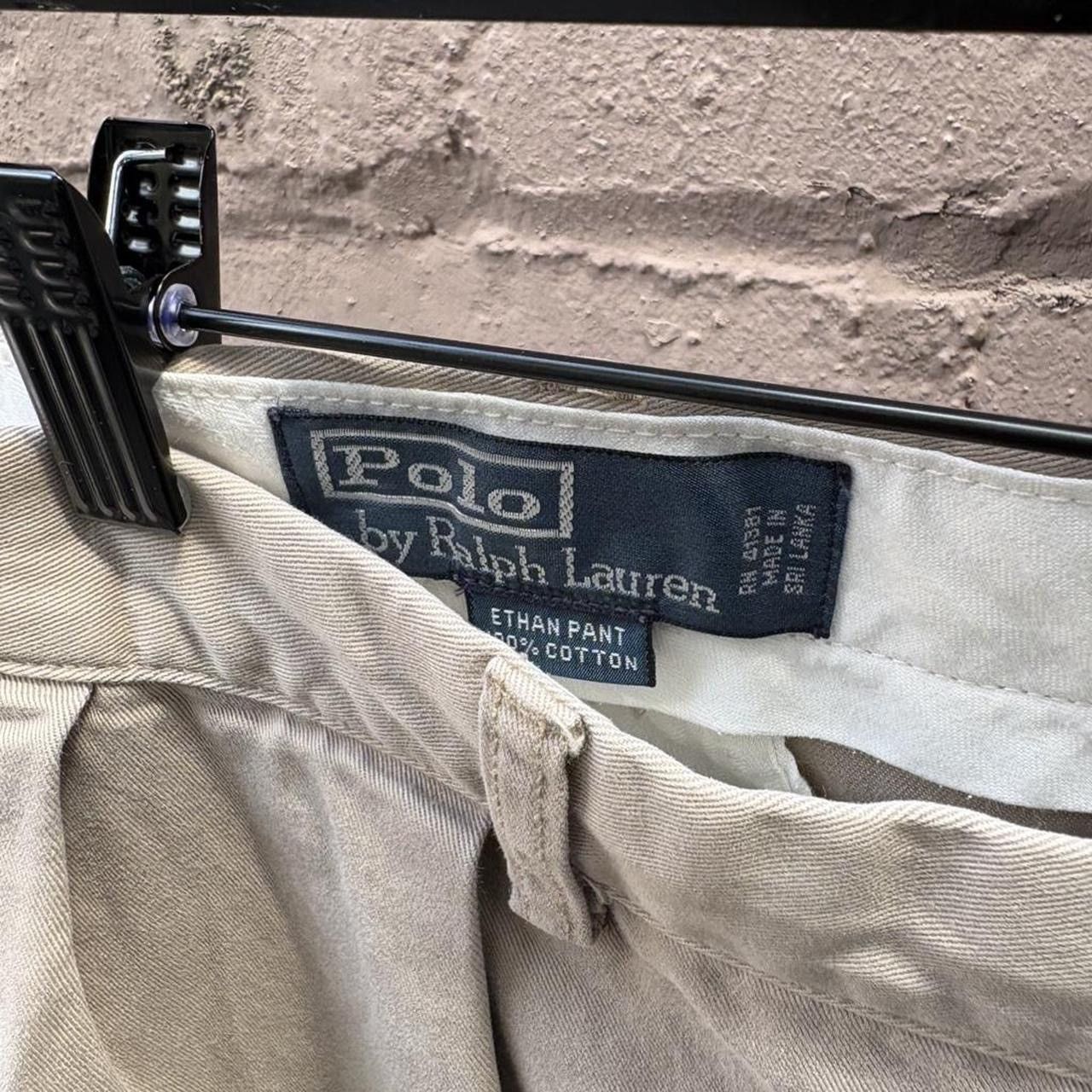 Polo Ralph Lauren Polo Ralph Lauren Khaki Ethan Chino Pants Size US 36 / EU 52 - 3 Thumbnail