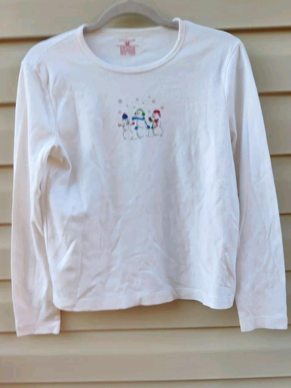 Jones New York Jones New York Womens Long Slv White Tshirt Top Small S Wint Size S / US 4 / IT 40 - 2 Thumbnail