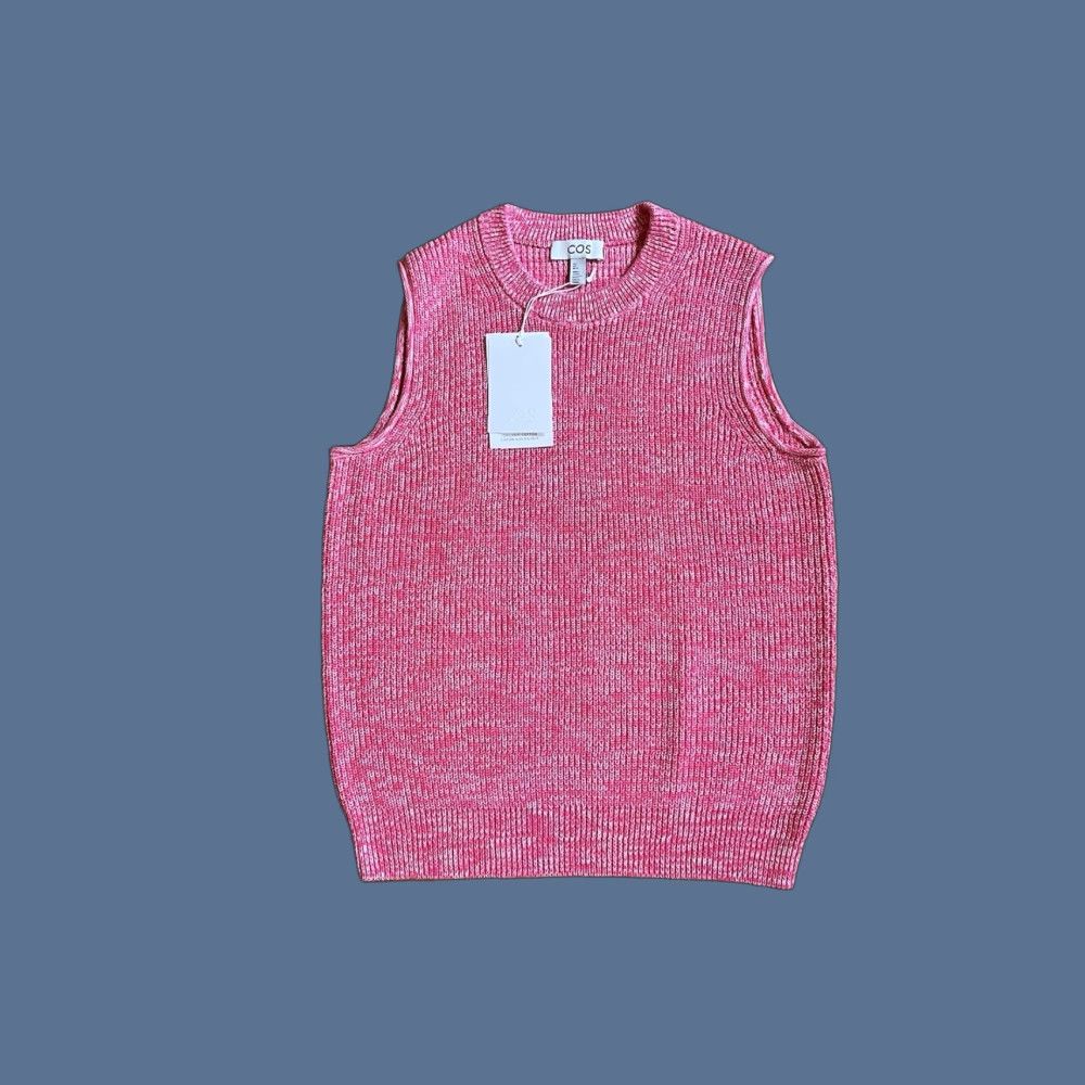 Cos COS Sweater Vest Women’s Small Pink Size S / US 4 / IT 40 - 1 Thumbnail