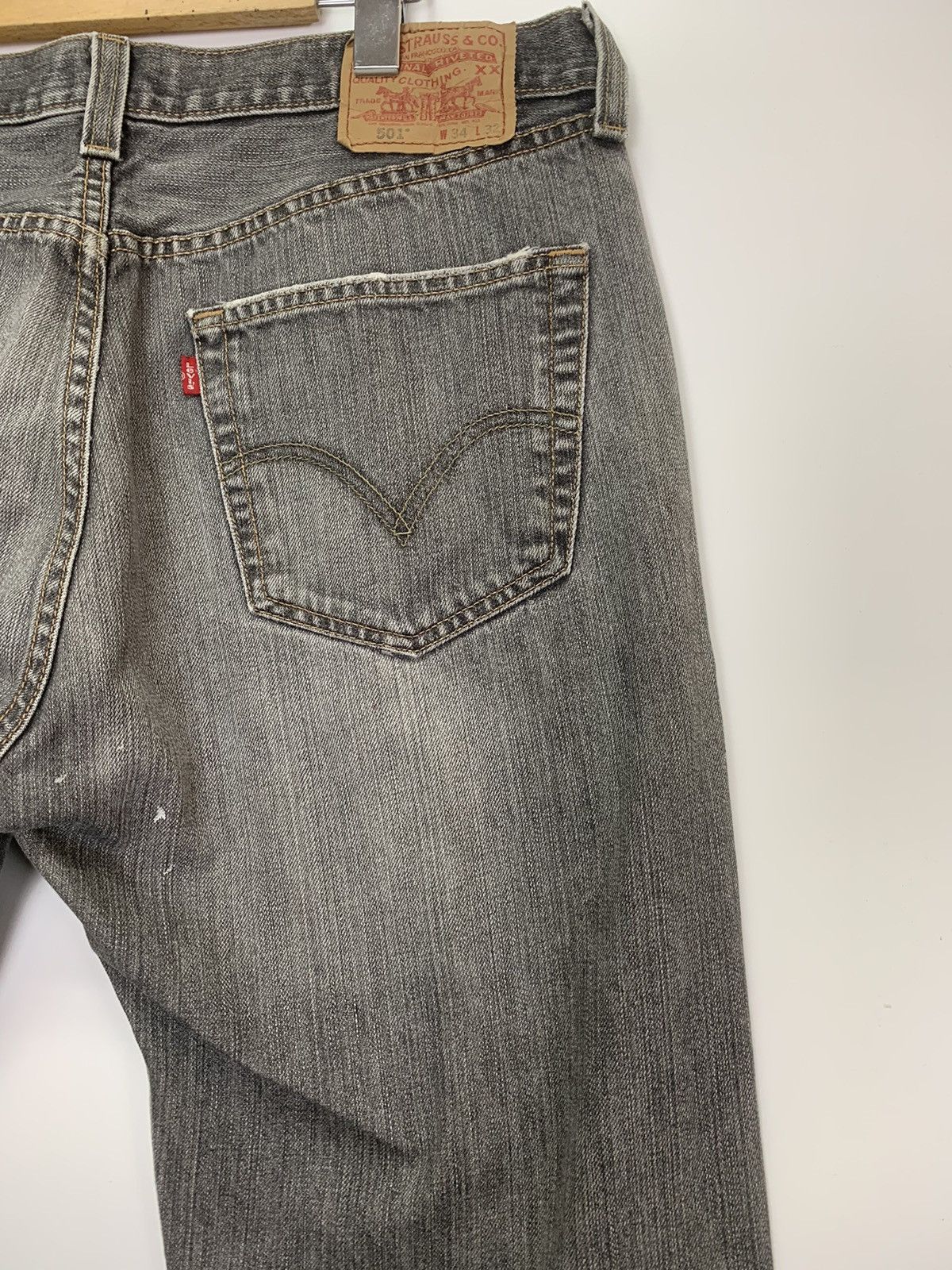 Levi's × Vintage Vintage 501 Levis denim Size US 34 / EU 50 - 10 Thumbnail
