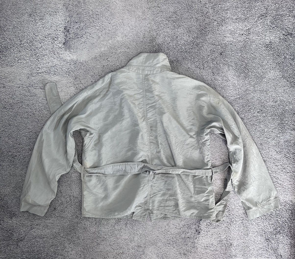 Prada Prada Women Light Jacket Silk Gray Made In Italy Size L / US 10 / IT 46 - 13 Thumbnail