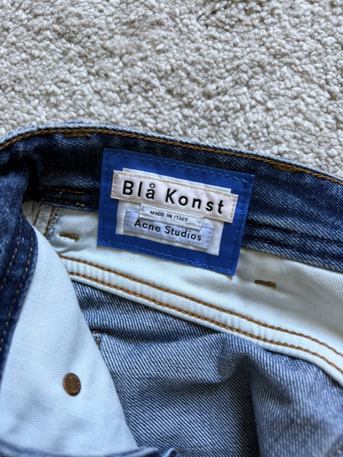 Acne Studios Acne studios bla konst denim blue midi skirt Size 26" / US 2 / IT 38 - 4 Thumbnail