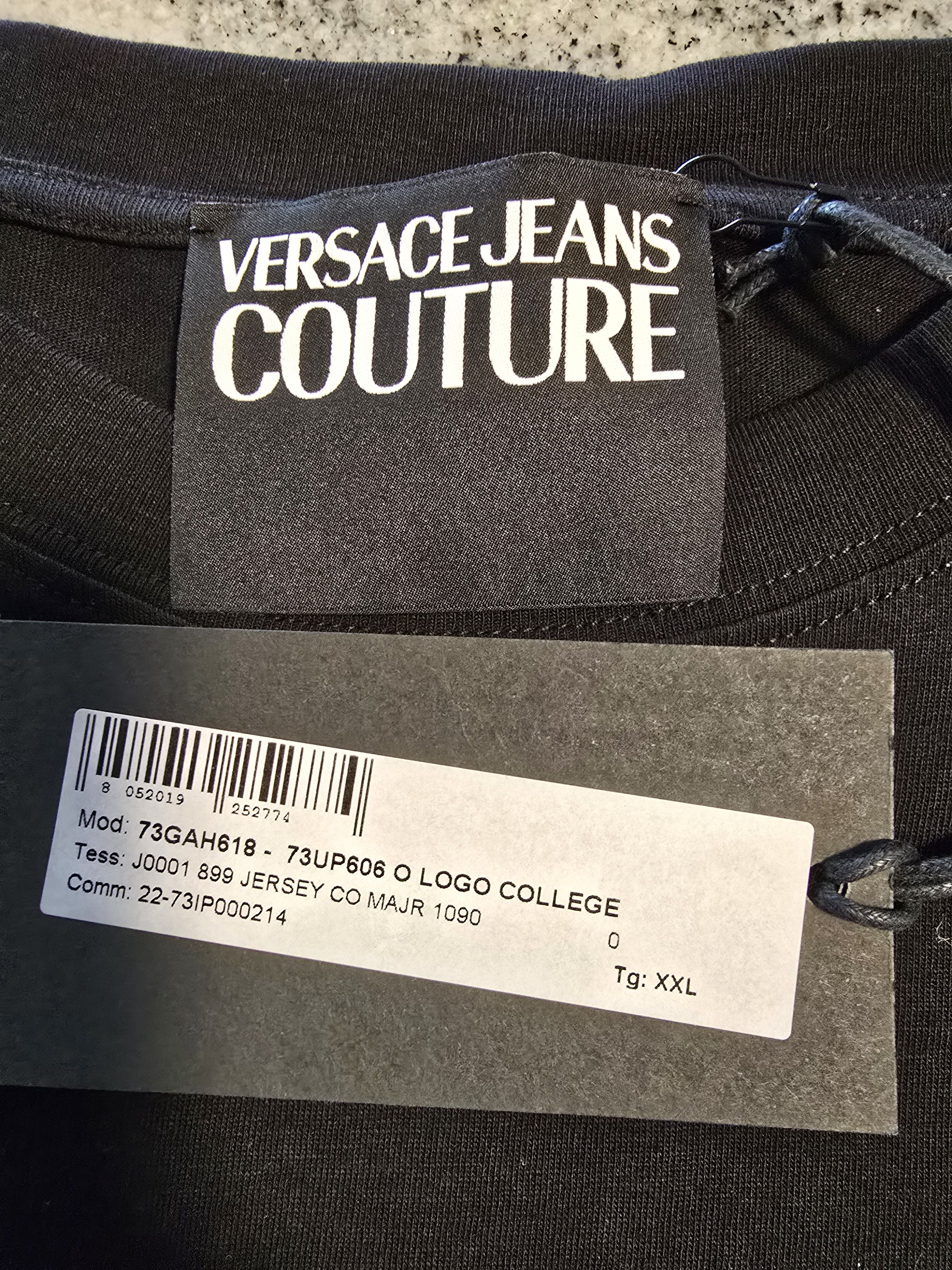 Versace Jeans Couture Versace Jeans Couture Logo College Oversize Size US XXL / EU 58 / 5 - 2 Thumbnail